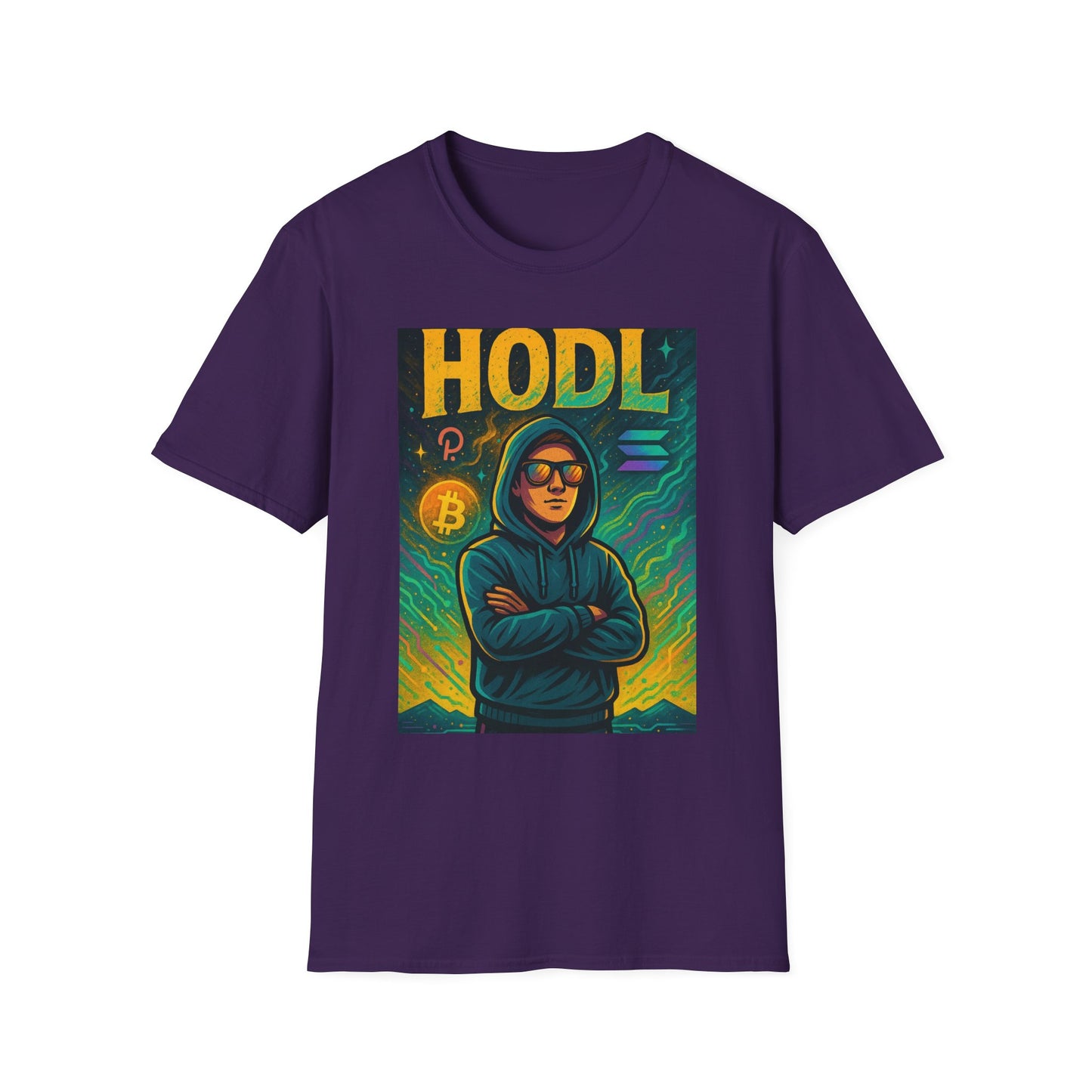 Unisex Crypto-HODL T-Shirt, Bitcoin Merch, Gift for Crypto Enthusiasts, Trendy Graphic Tee, Cool Crypto Apparel