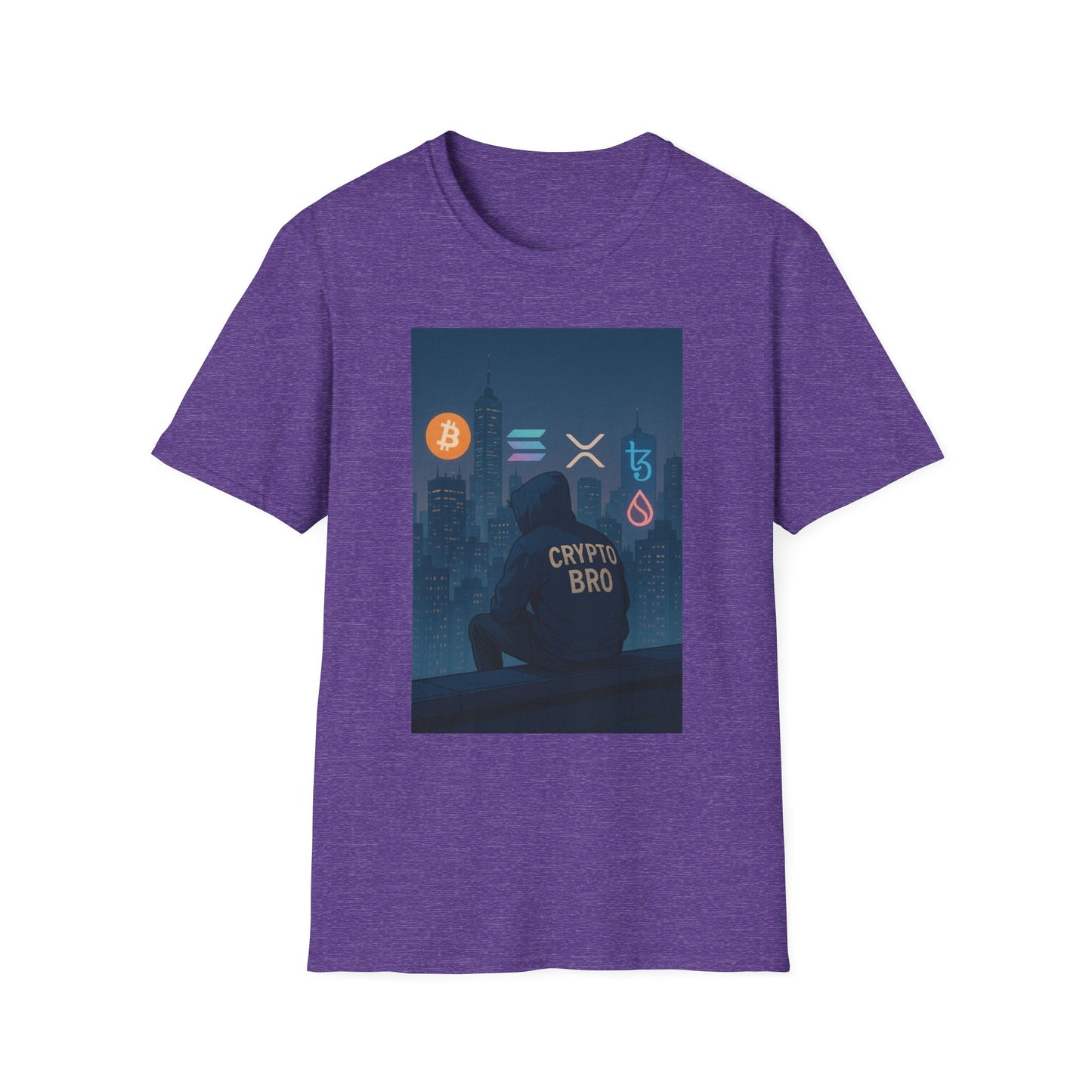 Crypto Bro T-Shirt, Bitcoin, Cryptocurrency Fan Shirt, Gamer Tee, Perfect Gift for Tech Enthusiasts, Casual Wear