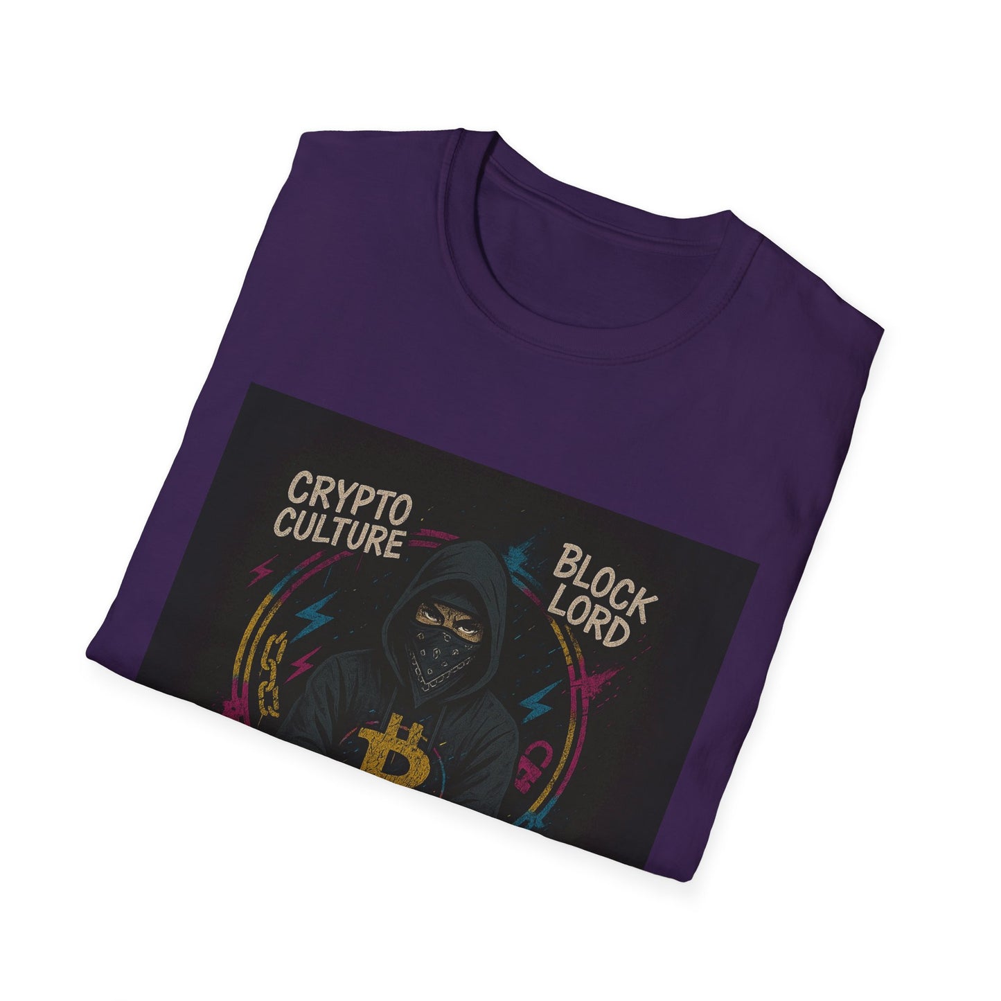 Crypto Culture Unisex Softstyle T-Shirt, Hodl Life Tee, Cryptocurrency Gift, Bitcoin Shirt, Block Lord Merch, Digital Asset Apparel