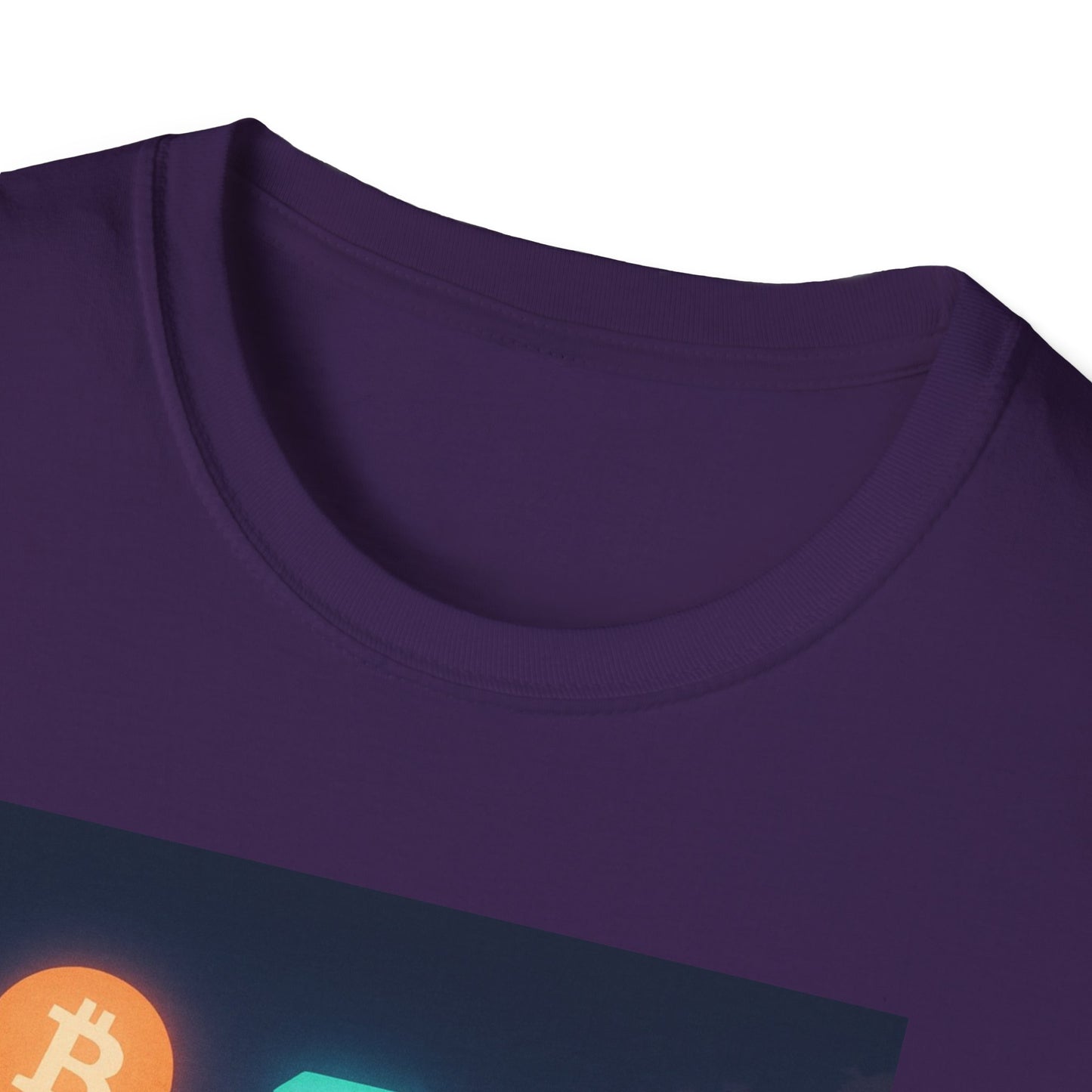 Crypto Bro Unisex Softstyle T-Shirt, Retro Gamer Apparel, Cryptocurrency Gift, Stylish Casual Wear, Graphic Tee for Men and Women