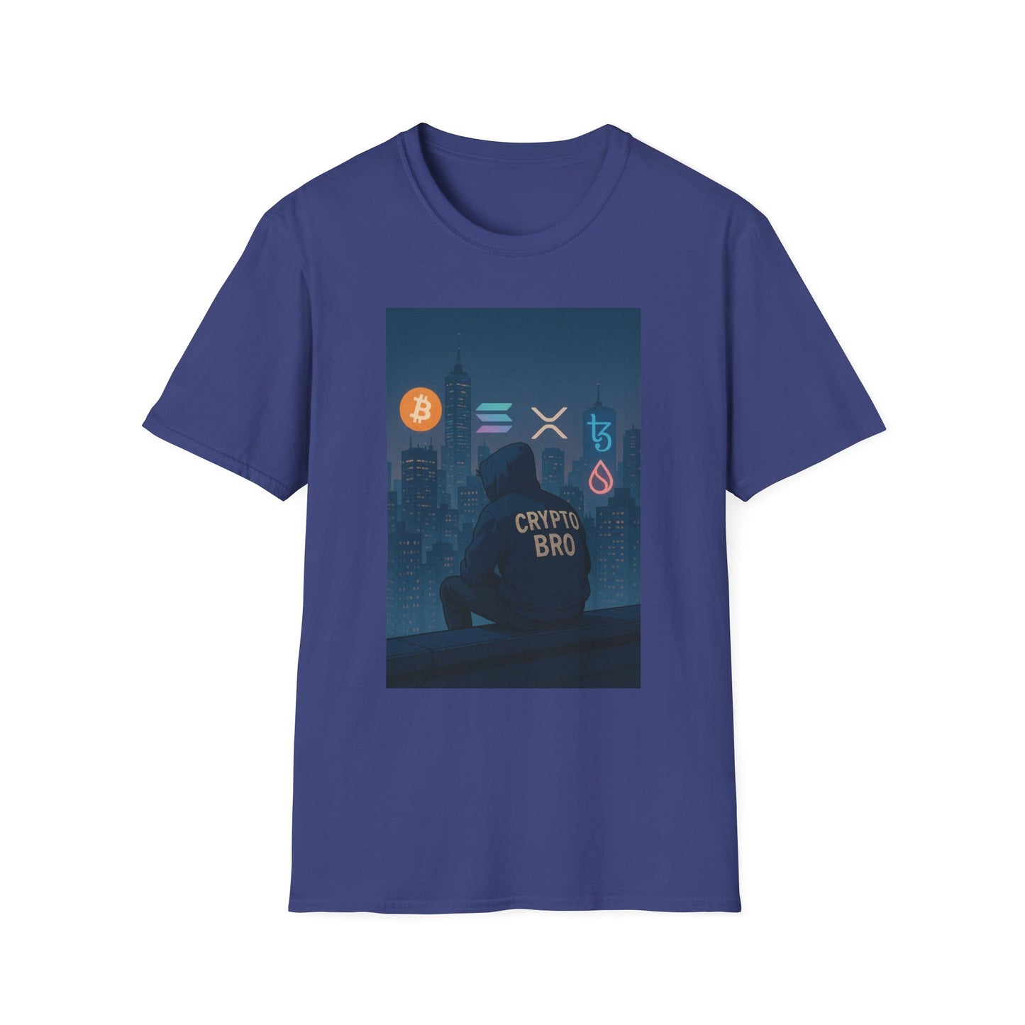Crypto Bro T-Shirt, Bitcoin, Cryptocurrency Fan Shirt, Gamer Tee, Perfect Gift for Tech Enthusiasts, Casual Wear