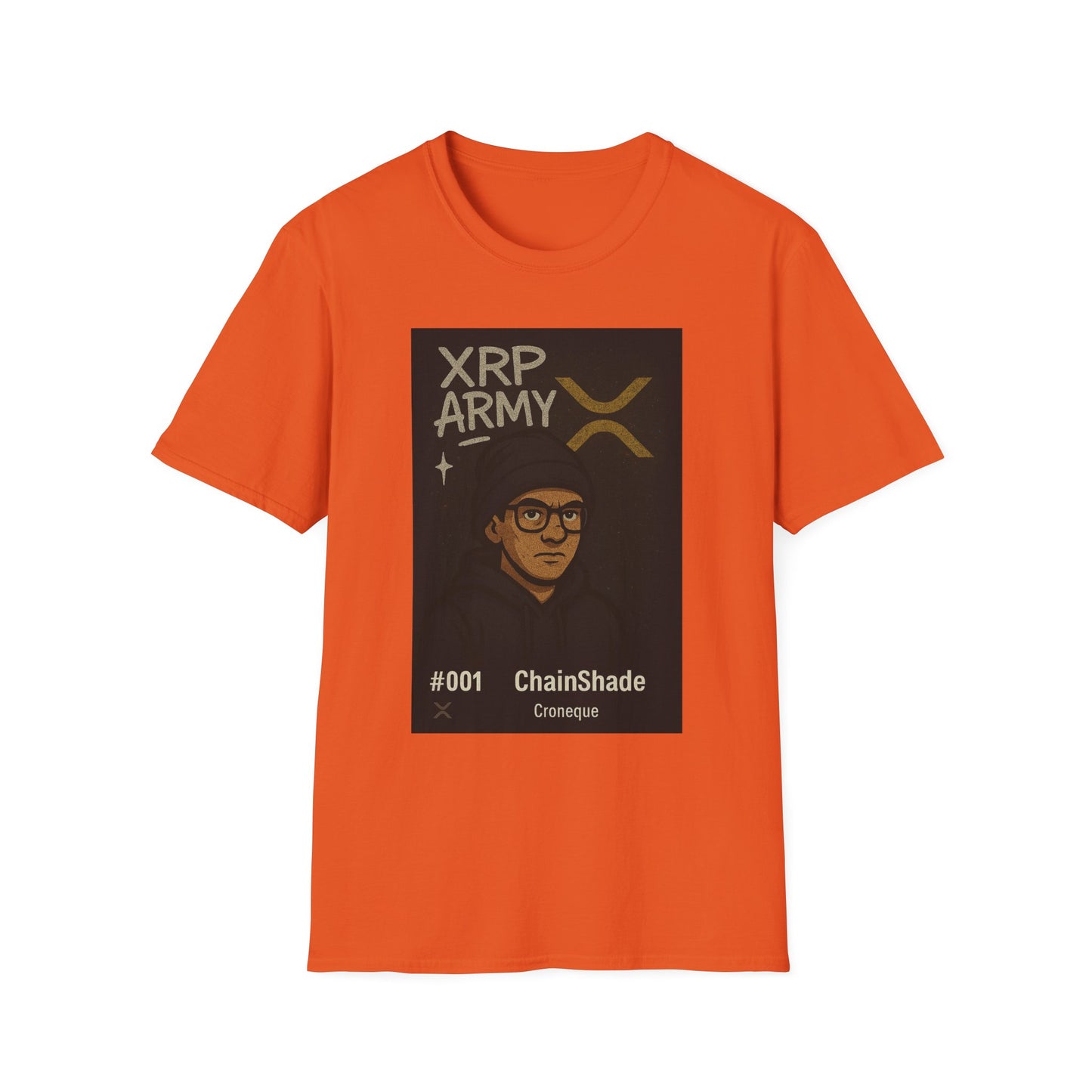 XRP Army Unisex Softstyle T-Shirt, Crypto Fashion Tee, Gift for Cryptocurrency Enthusiasts, Blockchain Apparel, Trendy Casual Wear