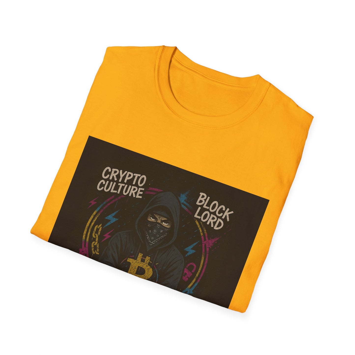 Crypto Culture Unisex Softstyle T-Shirt, Hodl Life Tee, Cryptocurrency Gift, Bitcoin Shirt, Block Lord Merch, Digital Asset Apparel