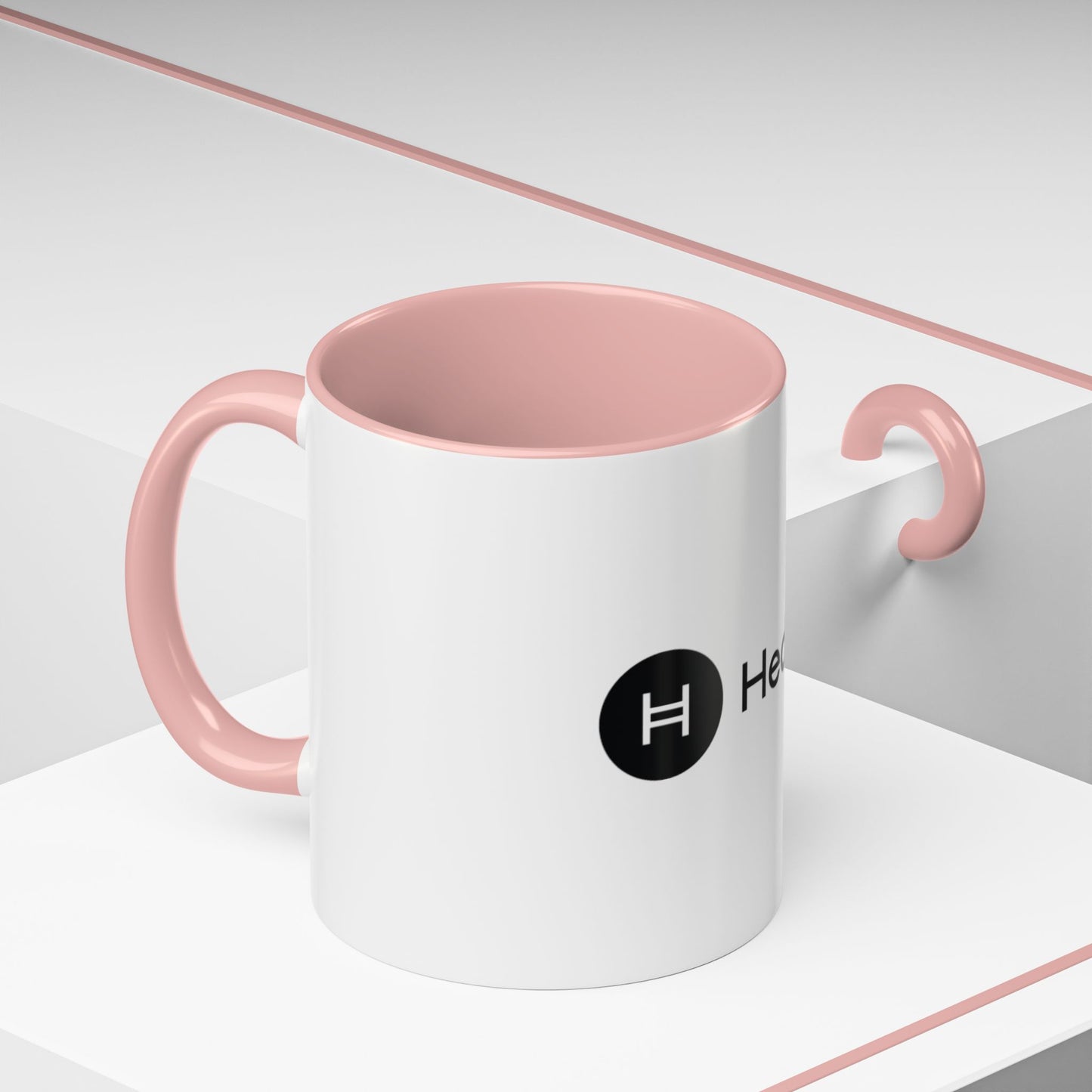 Hedera Stylish Accent Coffee Mug with Hedera Logo, Perfect Gift for Coffee Lovers, Office Use, Personalized Drinkware