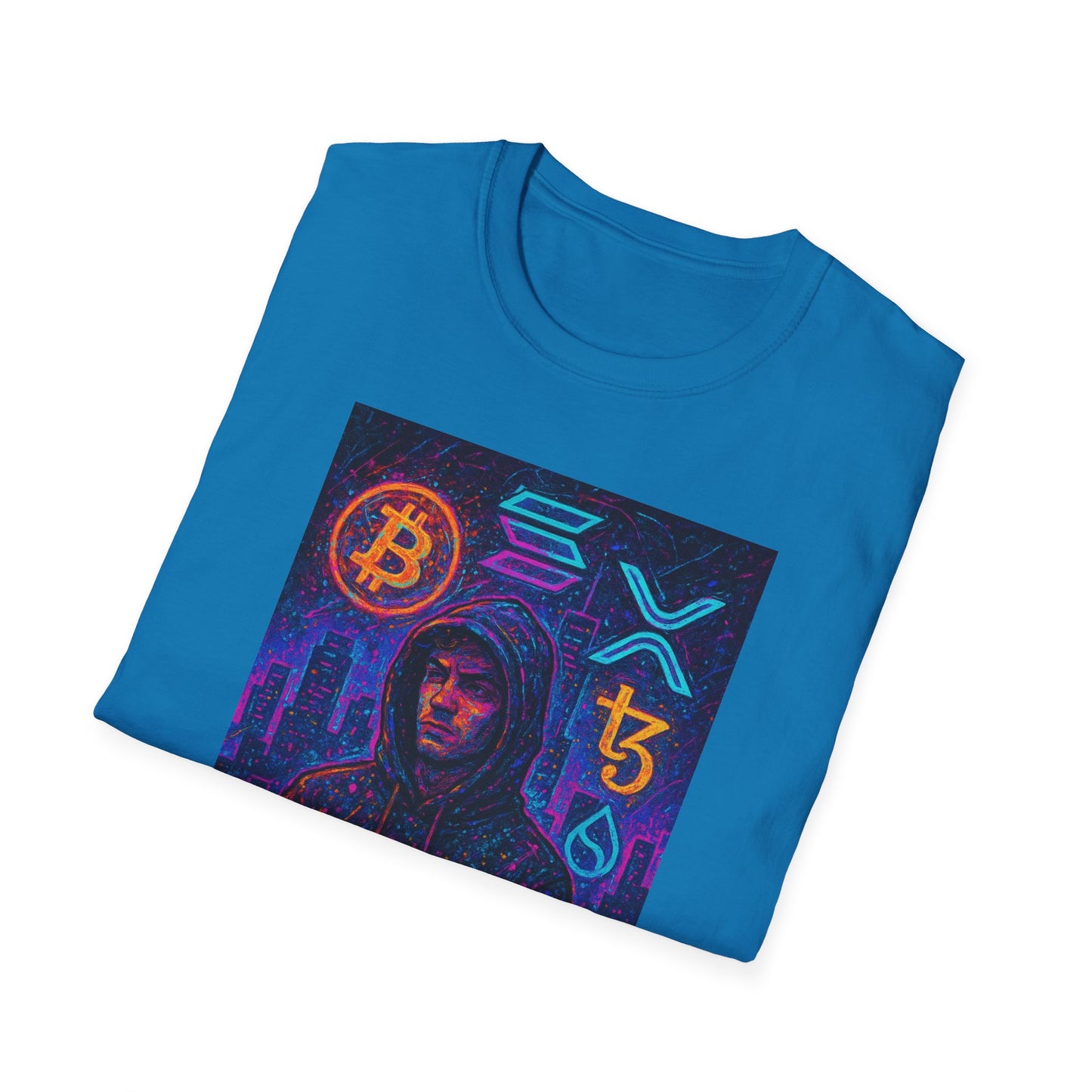Crypto Bro Unisex Softstyle T-Shirt, Cryptocurrency Apparel, Blockchain Fashion, Gamer T-Shirt, Tech Enthusiast Gift