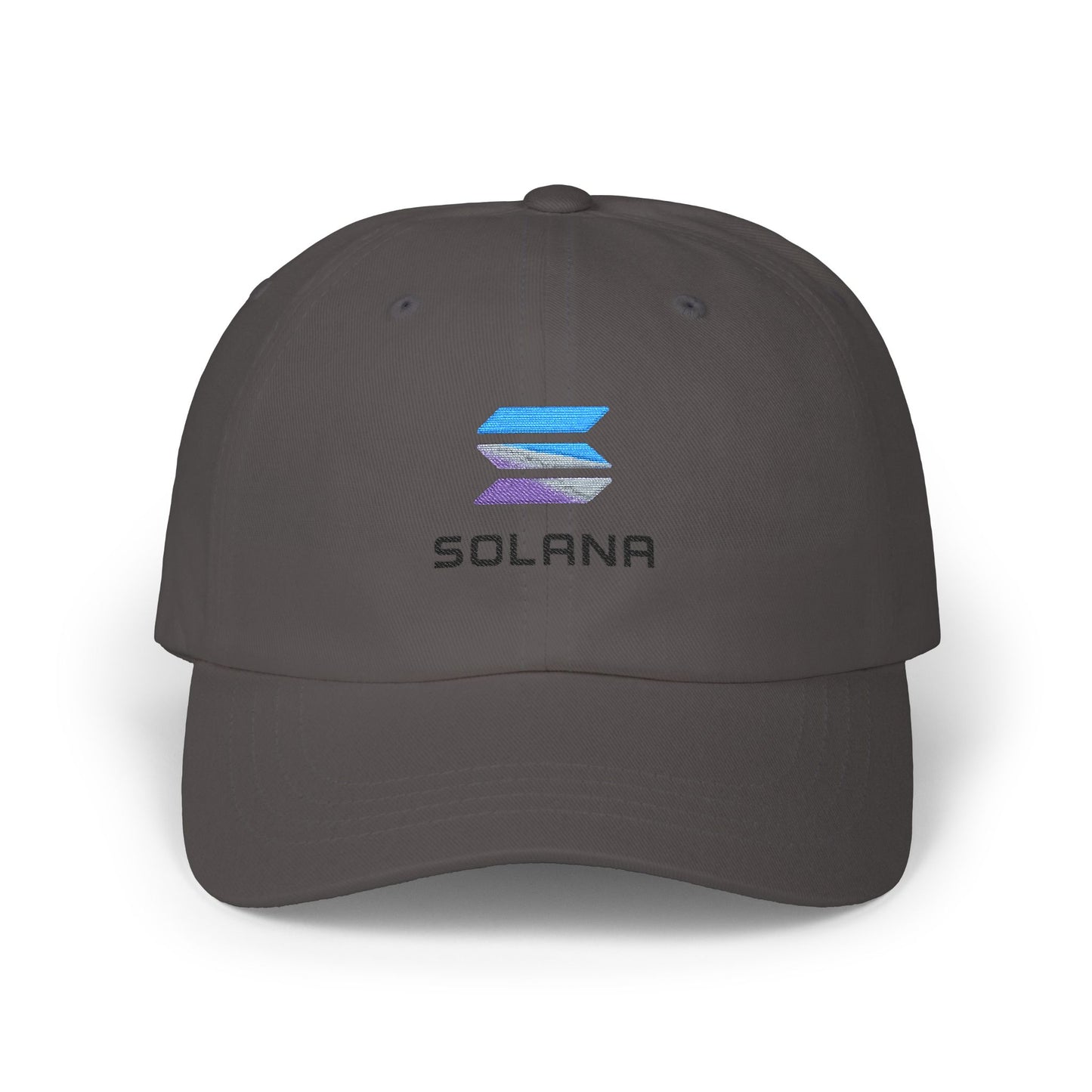 Solana Classic Dad Cap, Unisex Cap, Casual Headwear, Crypto Hat, Gift for Dads, Summer Accessory