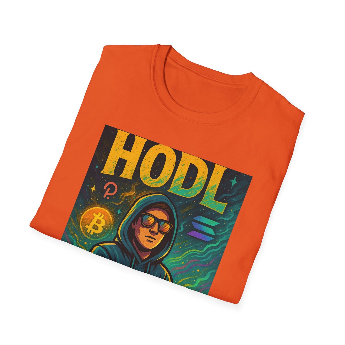 Unisex Crypto-HODL T-Shirt, Bitcoin Merch, Gift for Crypto Enthusiasts, Trendy Graphic Tee, Cool Crypto Apparel