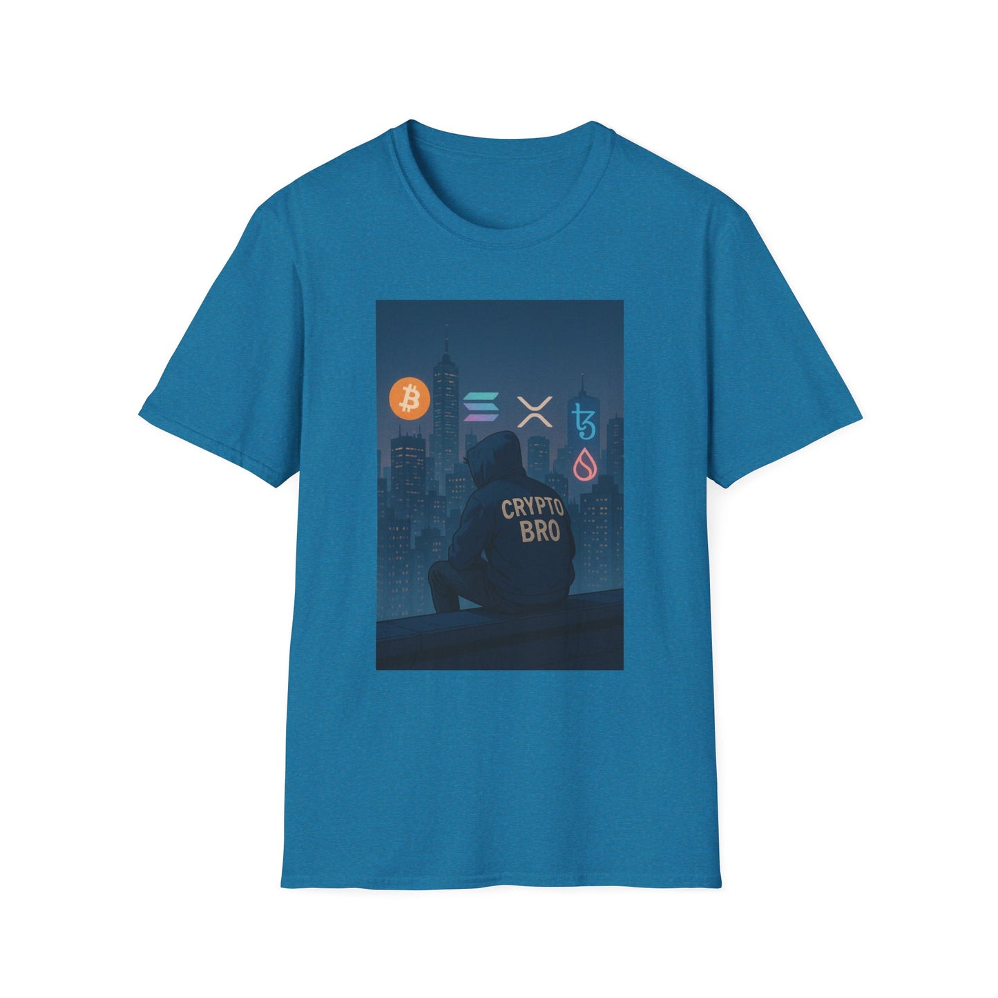 Crypto Bro T-Shirt, Bitcoin, Cryptocurrency Fan Shirt, Gamer Tee, Perfect Gift for Tech Enthusiasts, Casual Wear