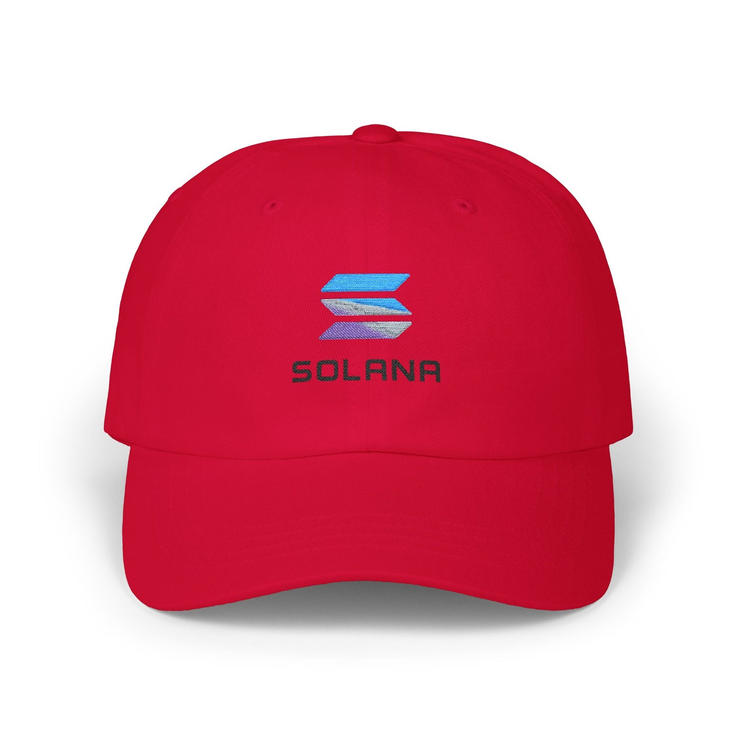 Solana Classic Dad Cap, Unisex Cap, Casual Headwear, Crypto Hat, Gift for Dads, Summer Accessory