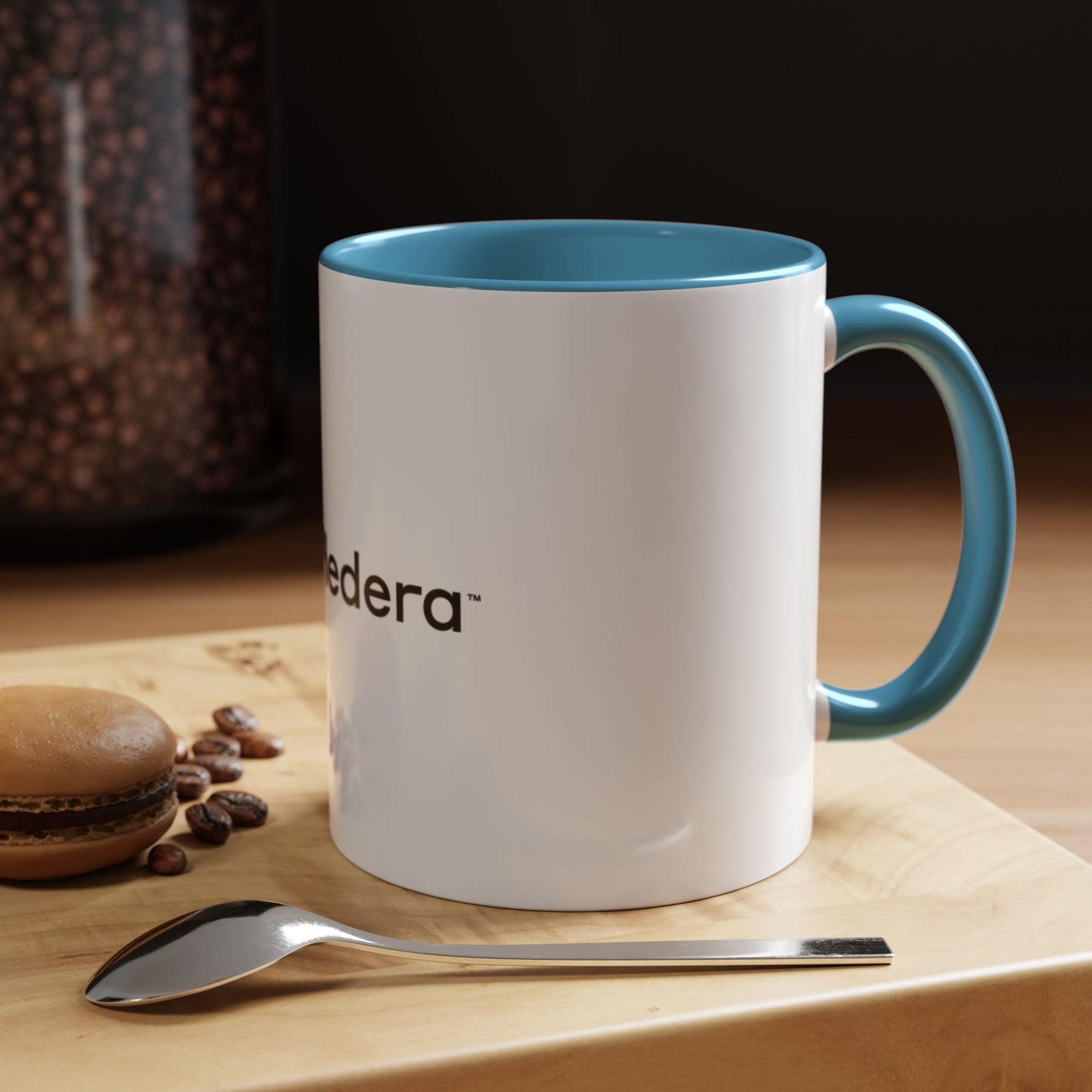 Hedera Stylish Accent Coffee Mug with Hedera Logo, Perfect Gift for Coffee Lovers, Office Use, Personalized Drinkware