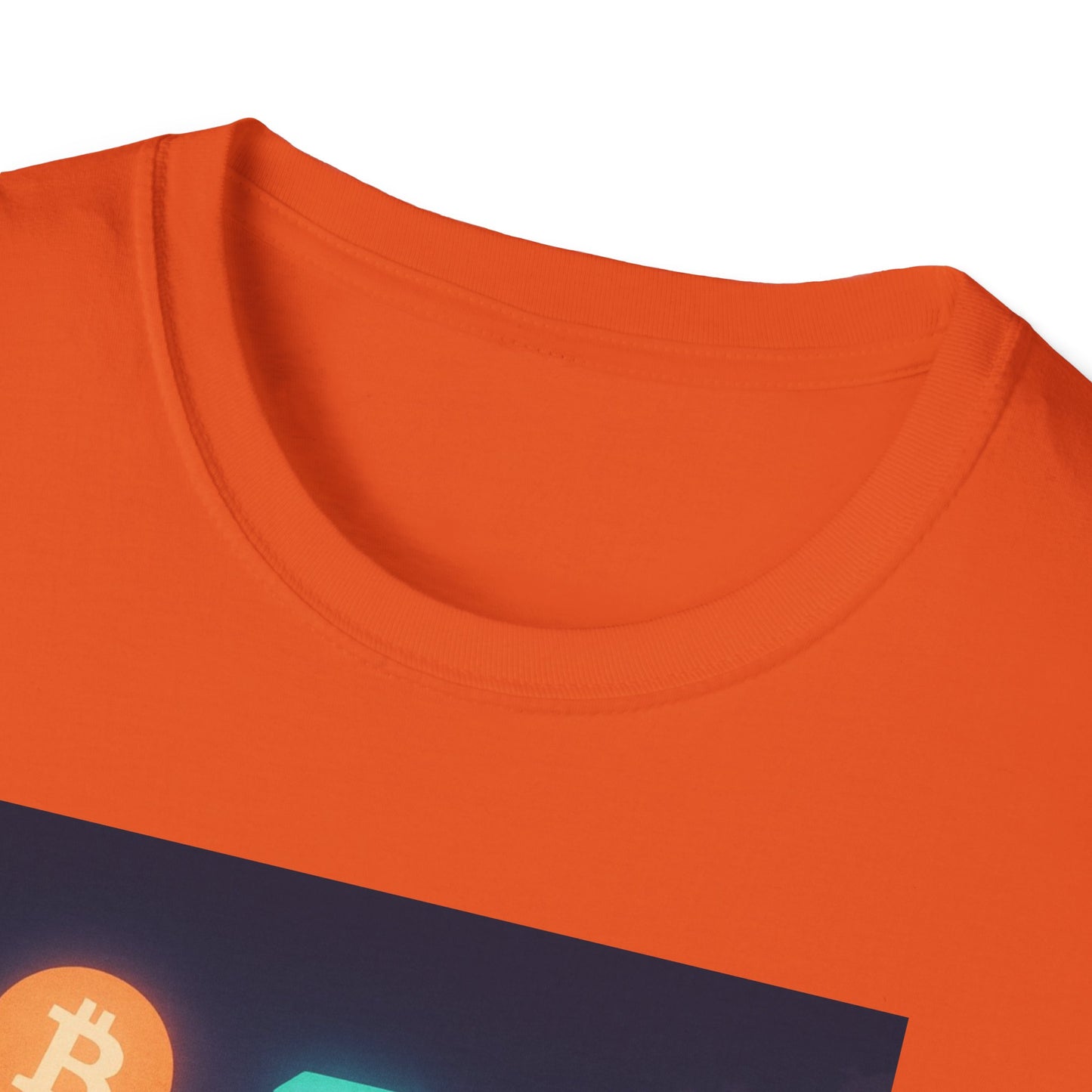 Crypto Bro Unisex Softstyle T-Shirt, Retro Gamer Apparel, Cryptocurrency Gift, Stylish Casual Wear, Graphic Tee for Men and Women