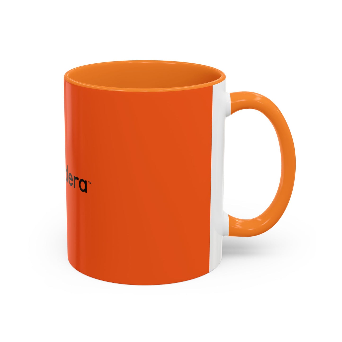 Hedera Orange Coffee Cup, Unique Gift for Coffee Lovers, Vibrant Drinkware for Home or Office, Modern Kitchen Decor