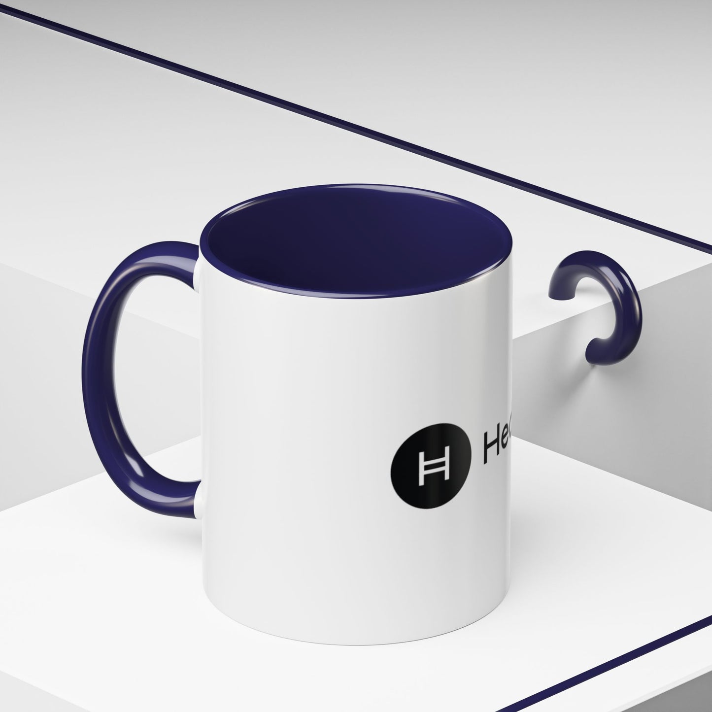 Hedera Stylish Accent Coffee Mug with Hedera Logo, Perfect Gift for Coffee Lovers, Office Use, Personalized Drinkware