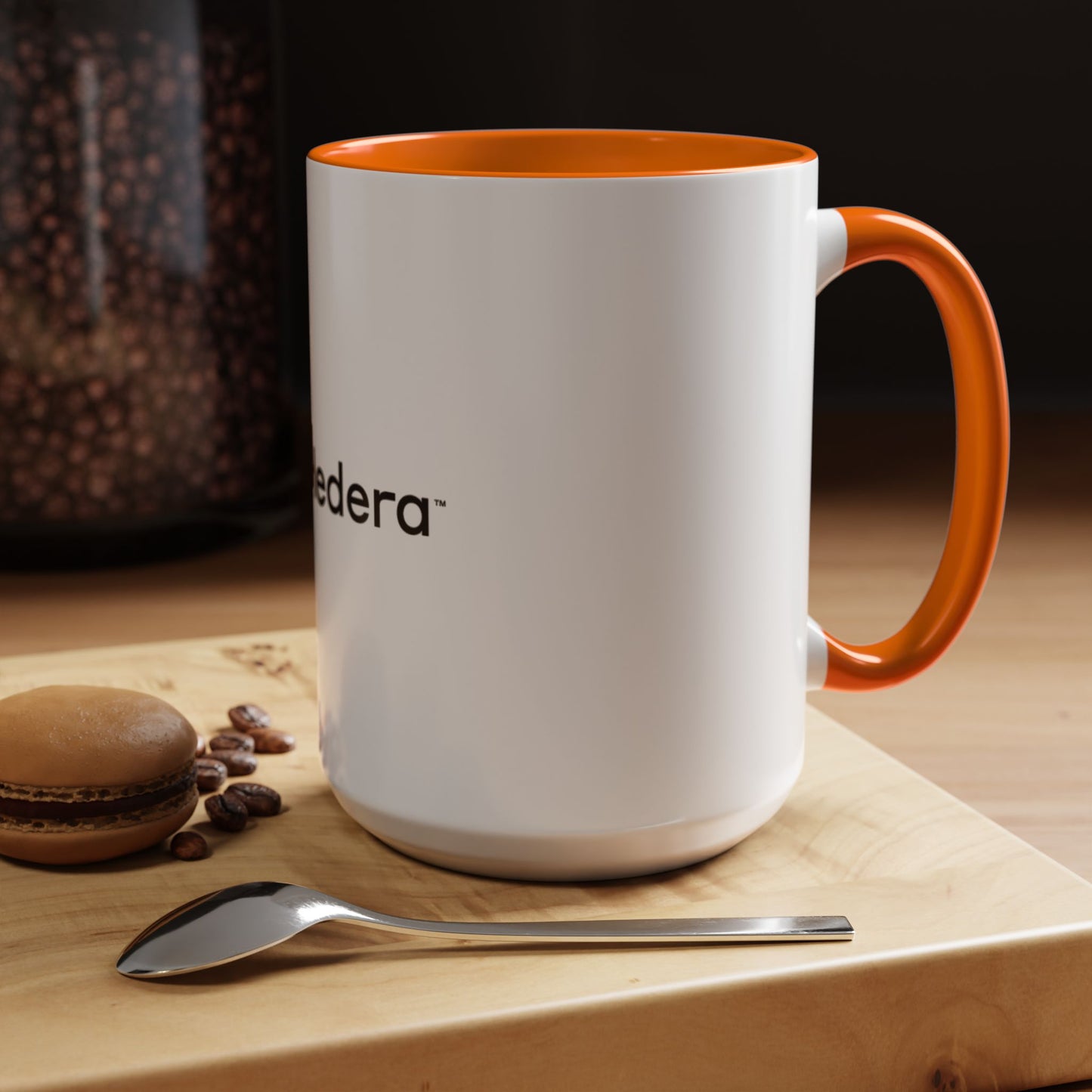 Hedera Stylish Accent Coffee Mug with Hedera Logo, Perfect Gift for Coffee Lovers, Office Use, Personalized Drinkware