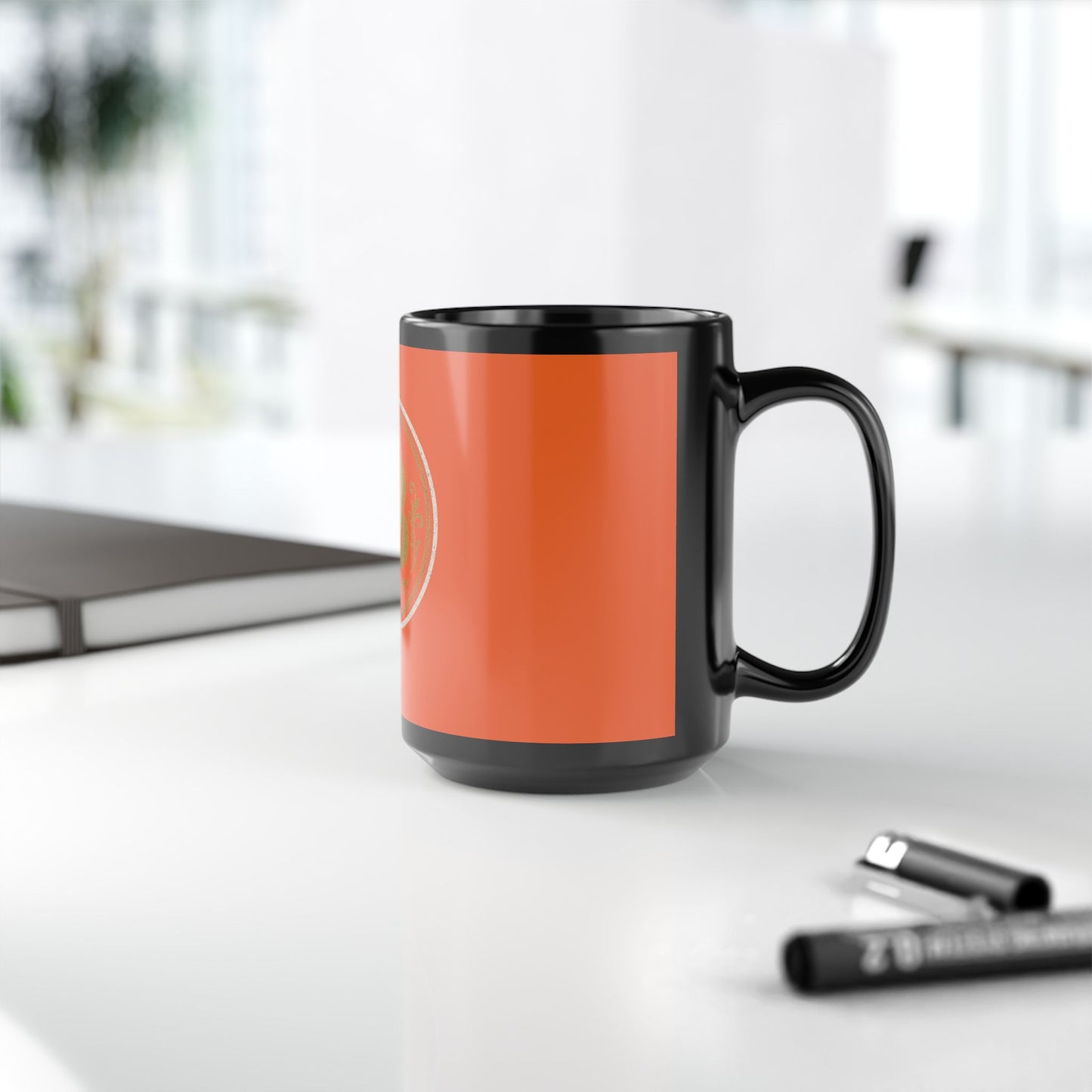 Bitcoin-Themed Black Mug: Perfect for Crypto Lovers, Coffee Enthusiasts, Gifts, Home Office Decor, and Celebrations