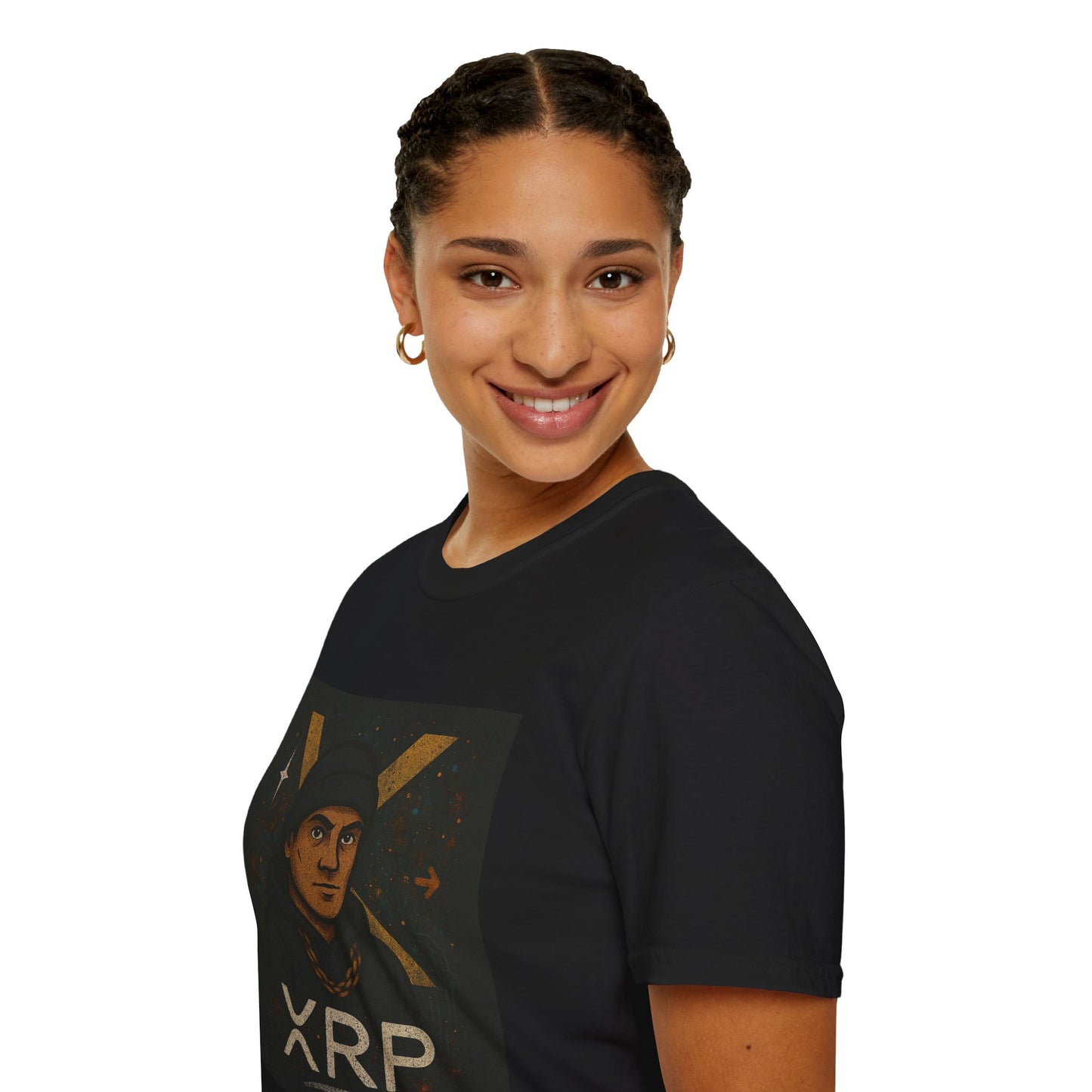 Crypto Art Unisex T-Shirt, XRP Shirt, Digital Currency Gift, Trendy Tee for Men & Women, Retro Style Fashion, Blockchain Enthusiast