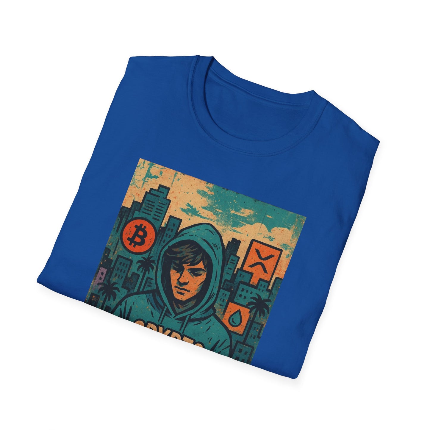 Crypto Bro Unisex Softstyle T-Shirt, Bitcoin Apparel, Cryptocurrency Gift, Casual Wear, Trendy Graphic Tee