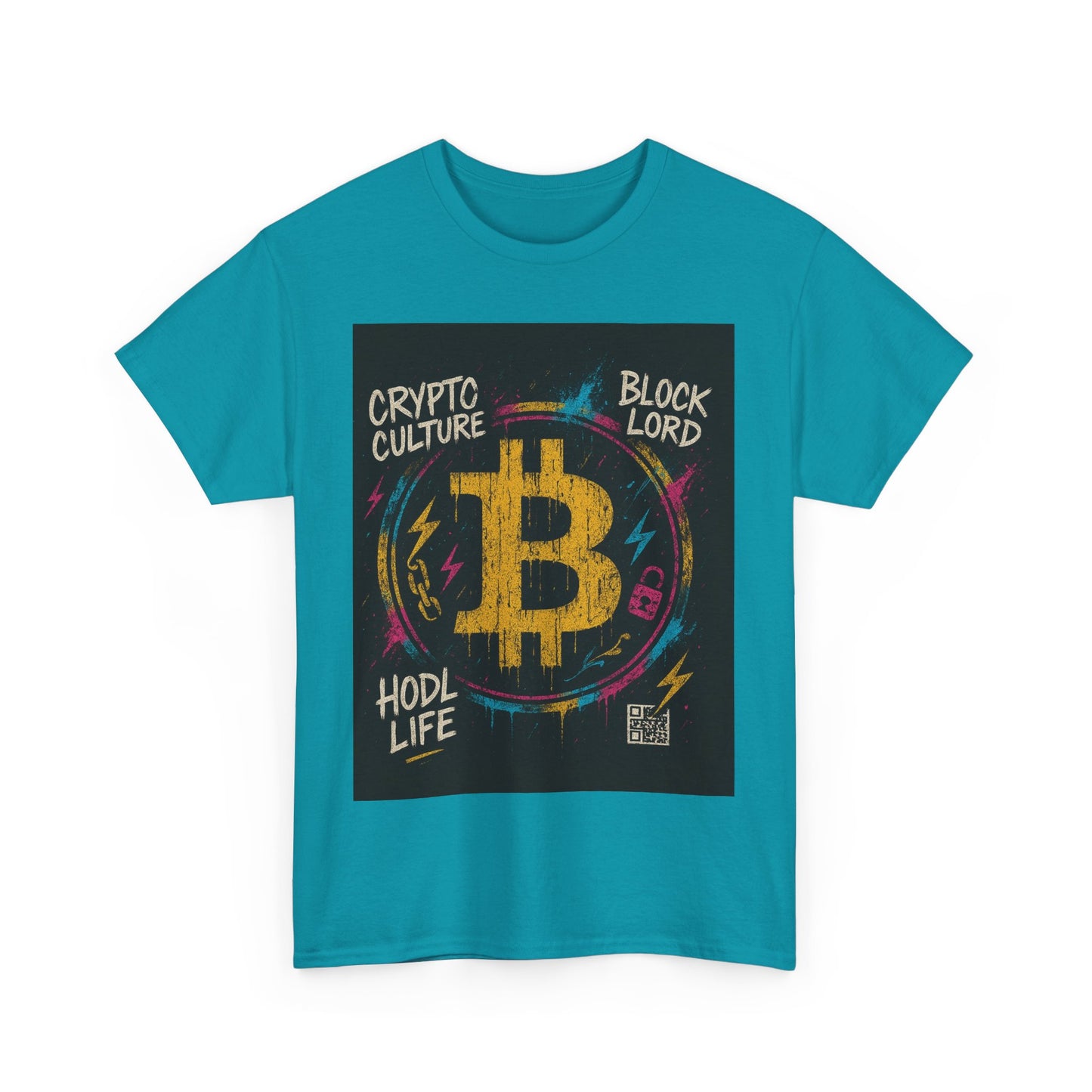 Cryptocurrency Vibes Unisex Tee - HODL Life, Crypto Culture, Block Lord, Bitcoin Merch, Gift for Crypto Enthusiasts