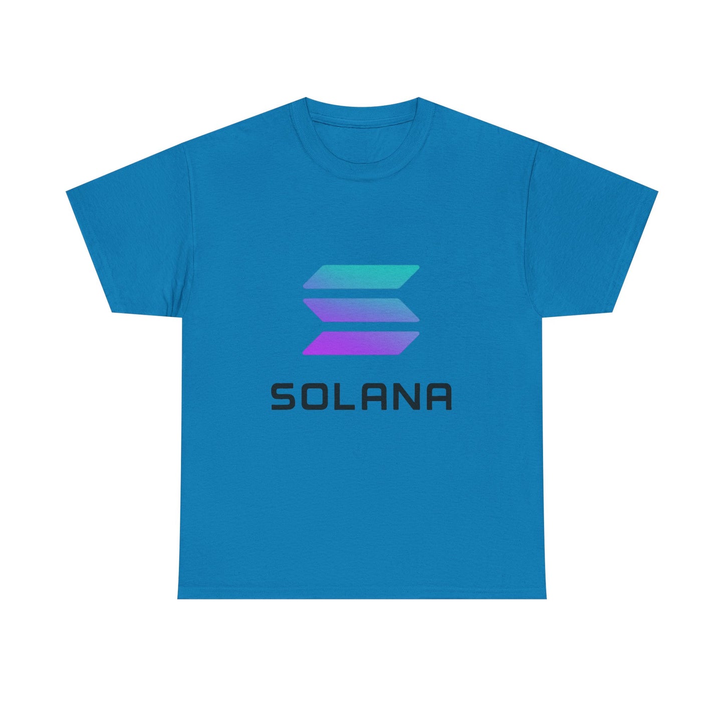 Solana Unisex Heavy Cotton Tee, Crypto Apparel, Gamer Shirt, Tech Enthusiast Wear, Unique Gift for Blockchain Lovers, Trending Fashion