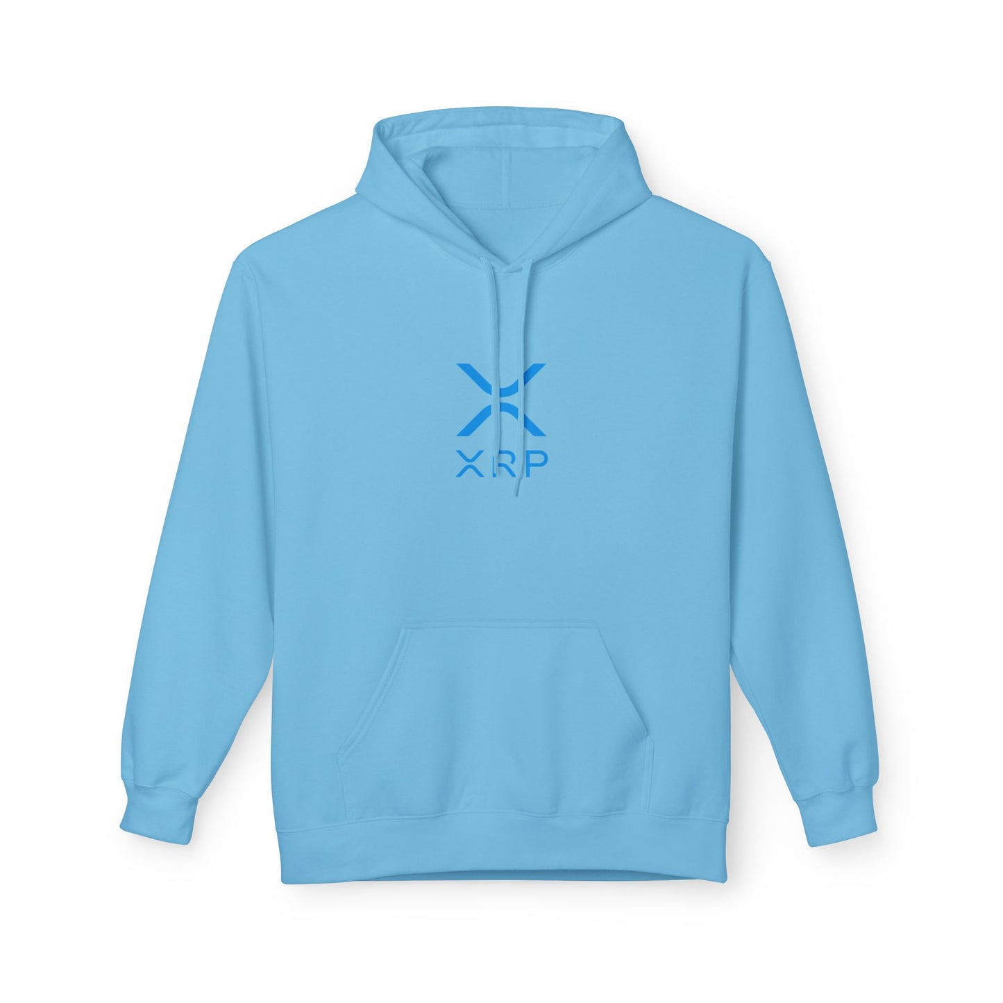 XRP Fleece Hoodie | Unisex Casual Wear, Cryptocurrency Gift, Cozy Sweatshirt for Crypto Enthusiasts, Everyday Hoodie, Perfect for Holidays