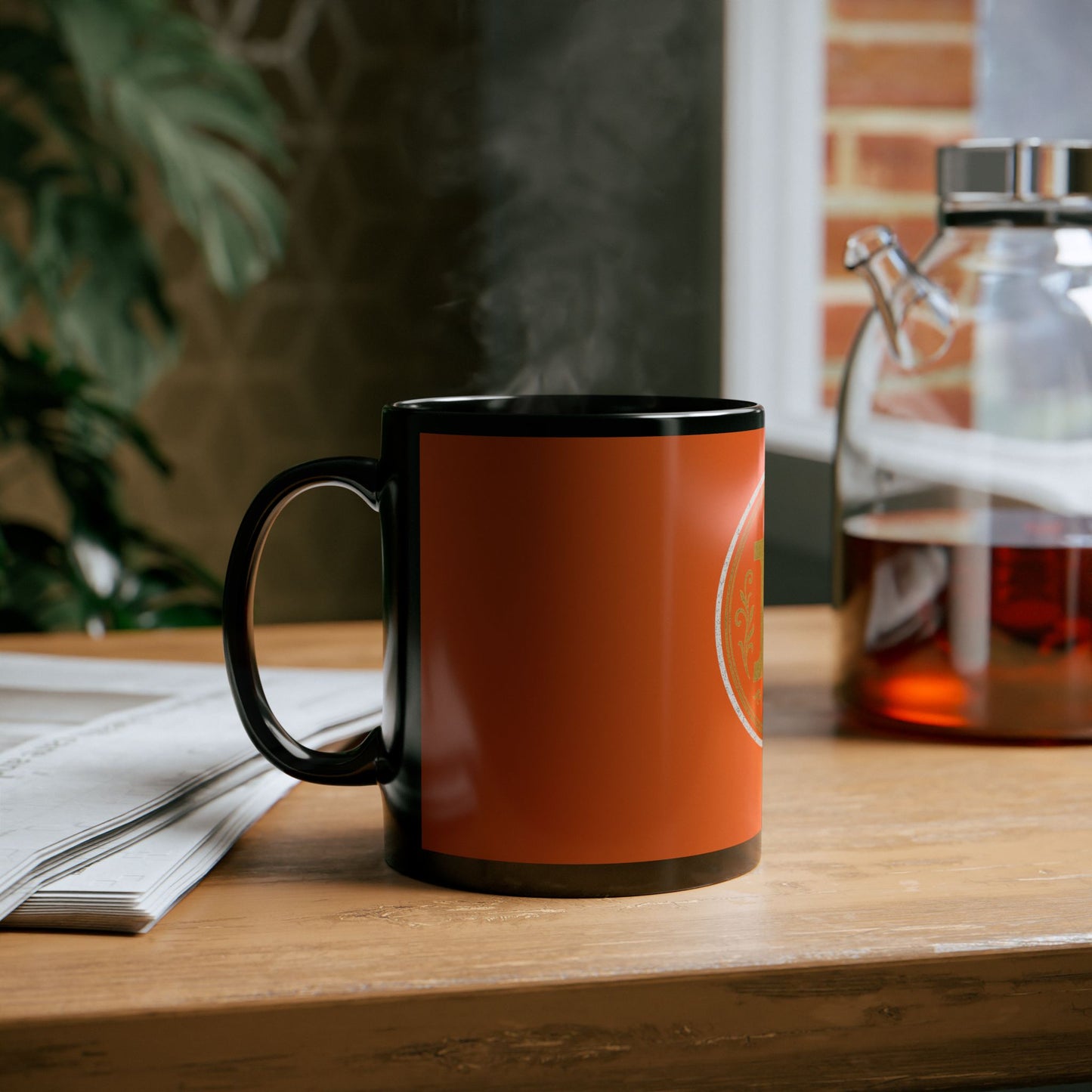 Bitcoin-Themed Black Mug: Perfect for Crypto Lovers, Coffee Enthusiasts, Gifts, Home Office Decor, and Celebrations