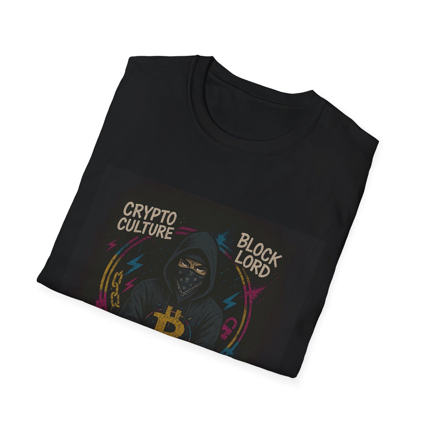 Crypto Culture Unisex Softstyle T-Shirt, Hodl Life Tee, Cryptocurrency Gift, Bitcoin Shirt, Block Lord Merch, Digital Asset Apparel