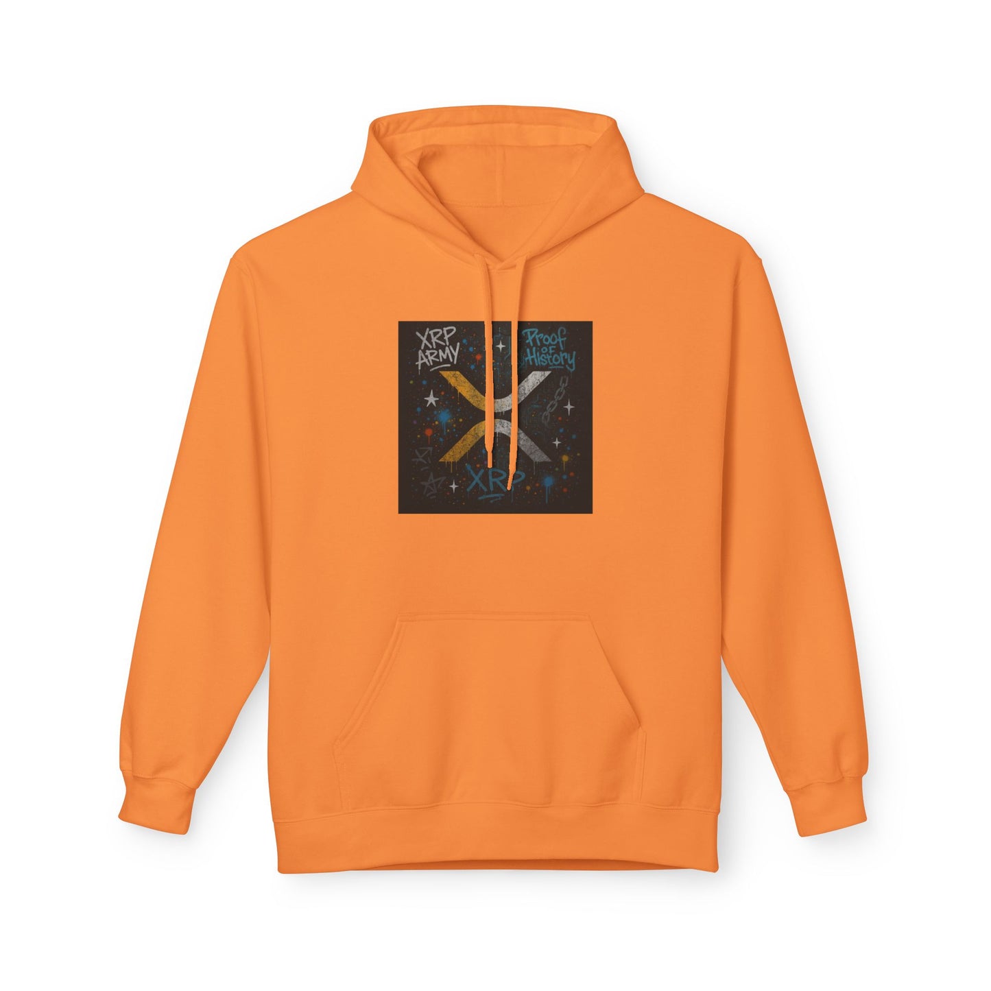 XRP Cosmic Vibes Hoodie, Unisex Graphic Sweatshirt for Cozy Nights, Perfect for Sci-Fi Lovers, Christmas Gifts, Starry Nightwear