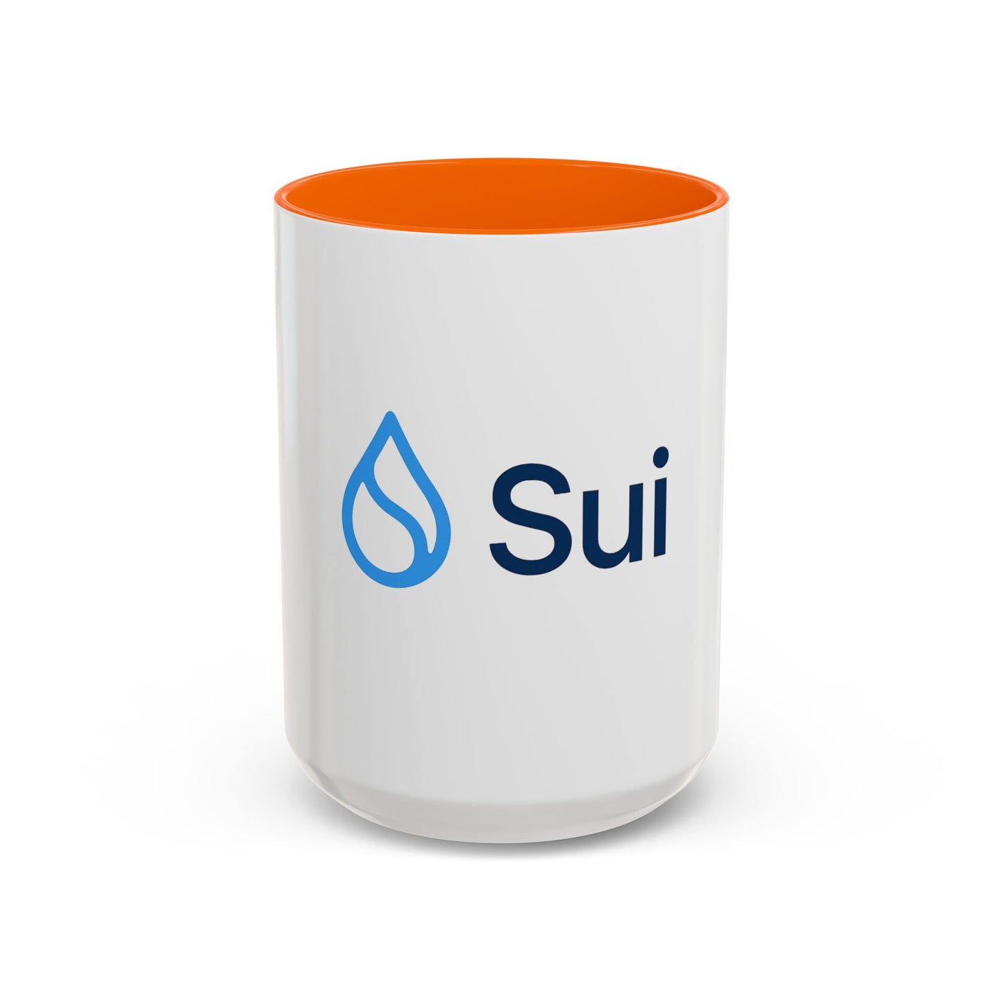 SUI Stylish Accent Coffee Mug - Unique Sui Logo Design, Perfect Gift for Coffee Lovers, Home, Office, or as a Fun Collectible