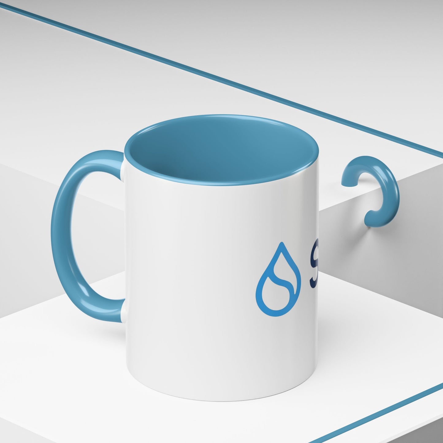 SUI Stylish Accent Coffee Mug - Unique Sui Logo Design, Perfect Gift for Coffee Lovers, Home, Office, or as a Fun Collectible
