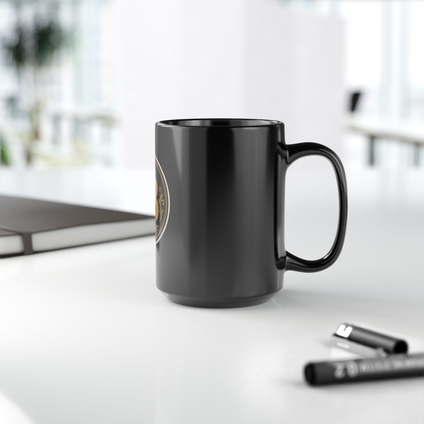 Bitcoin Black Mug - Perfect Gift for Crypto Enthusiasts, Coffee Lovers, Unique Promotional Item, Collector's Mug, Blockchain Lover's Cup