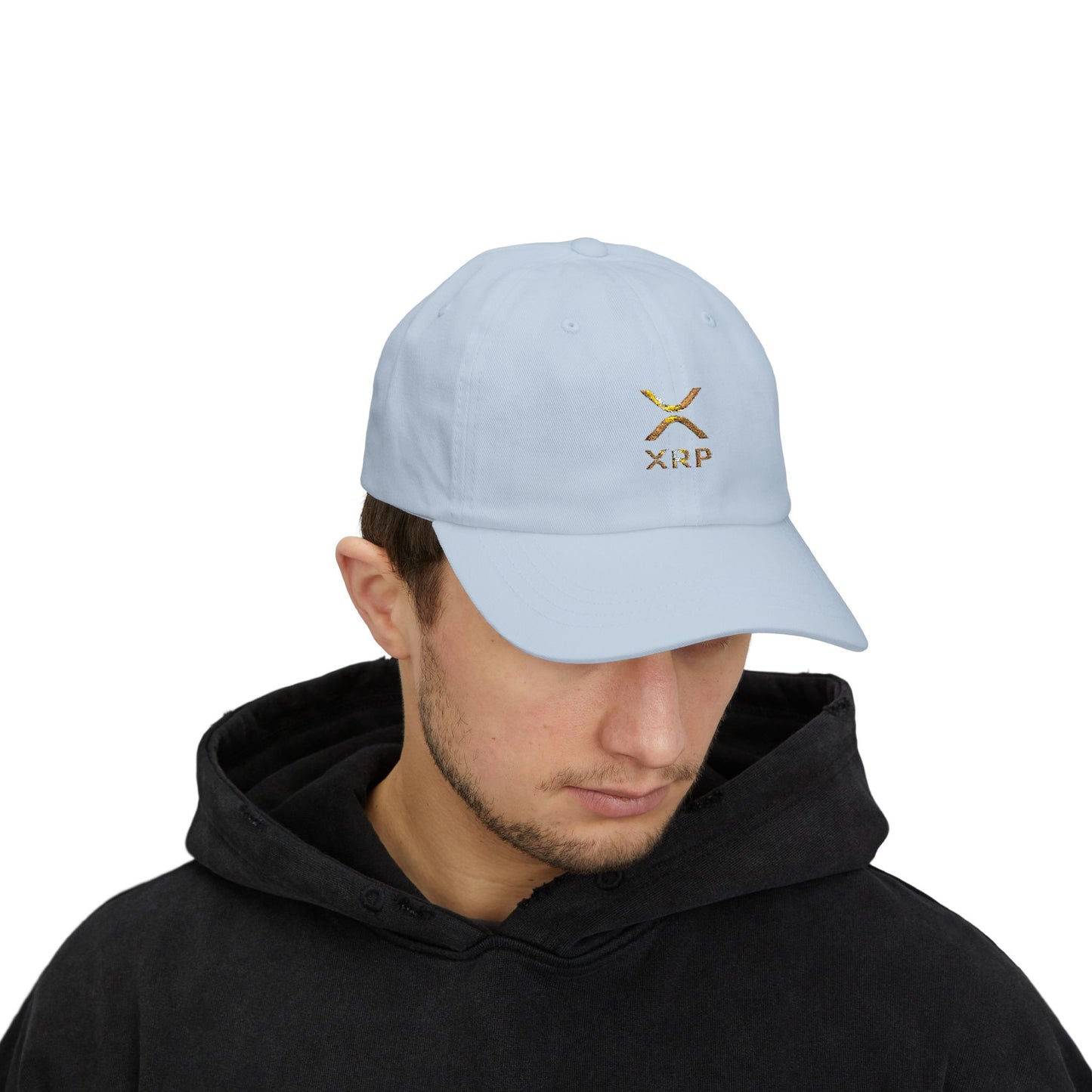 XRP Classic Dad Cap | Trendy Adjustable Hat for Crypto Lovers, Stylish Gift for Dad, Casual Fashion Accessory, Summer Cap, Unique Dad Hat