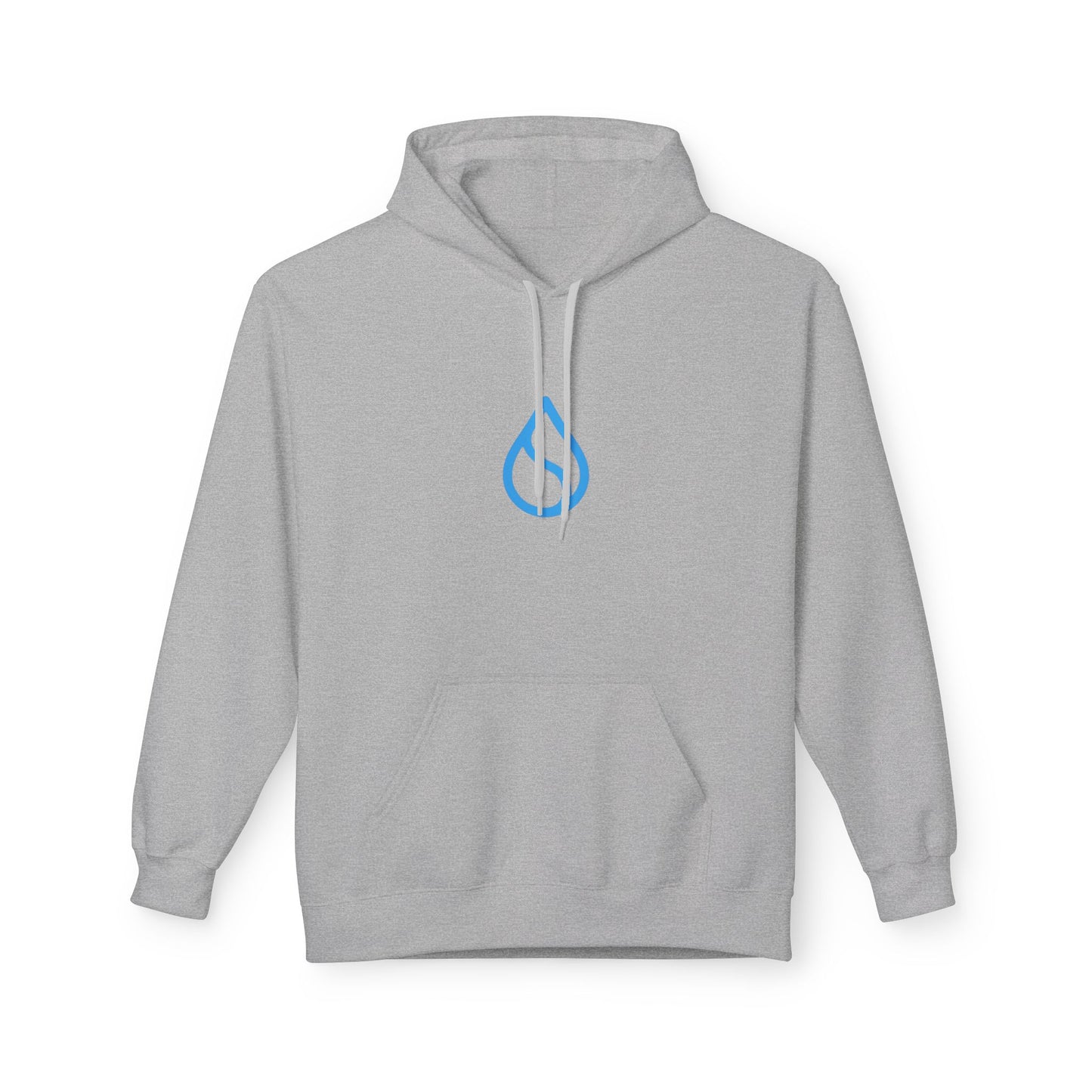 Trendy Softstyle Fleece Hoodie with Water Droplet Design | Unisex Sweatshirt for Everyday Comfort | Great Gift for All Seasons