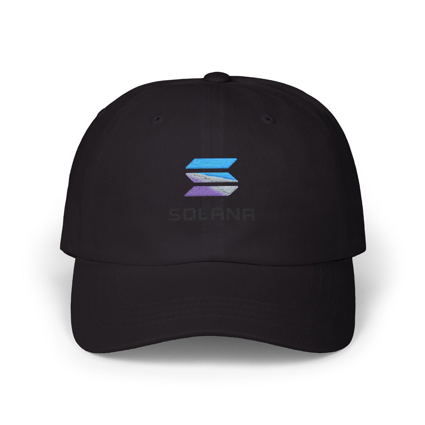 Solana Classic Dad Cap, Unisex Cap, Casual Headwear, Crypto Hat, Gift for Dads, Summer Accessory