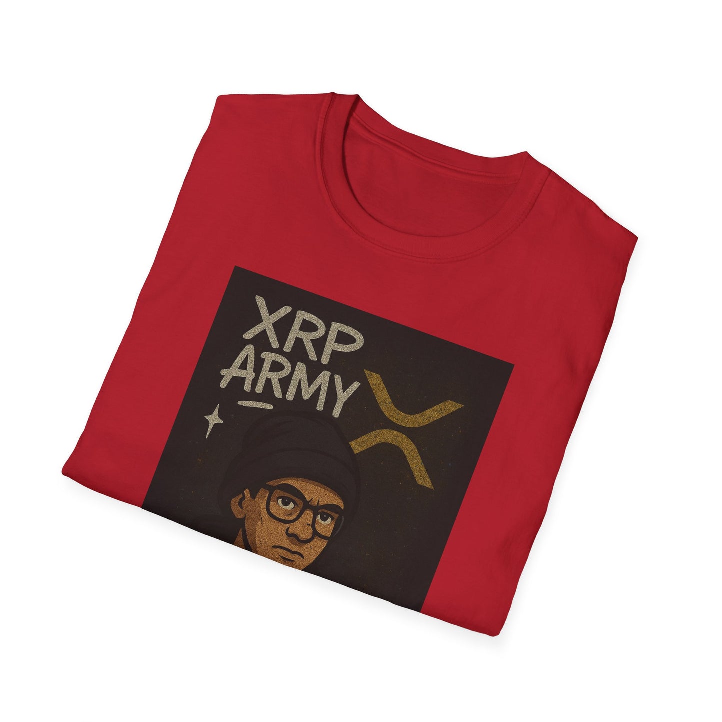 XRP Army Unisex Softstyle T-Shirt, Crypto Fashion Tee, Gift for Cryptocurrency Enthusiasts, Blockchain Apparel, Trendy Casual Wear
