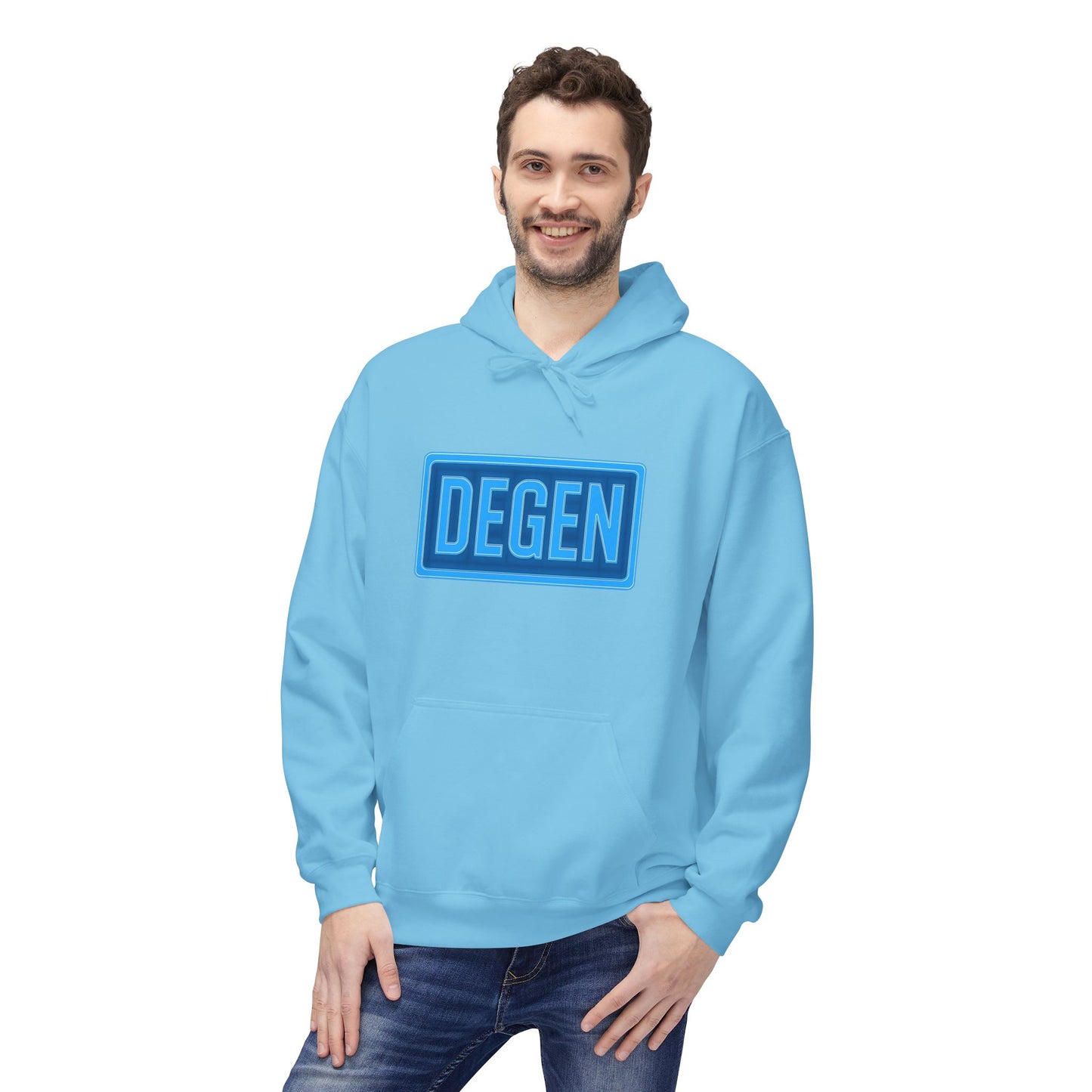 Degen Collection Cool Graphic Hoodie for Everyday Comfort, Unisex Casual Wear, Perfect Gift for Birthdays, Holidays, and Relaxation
