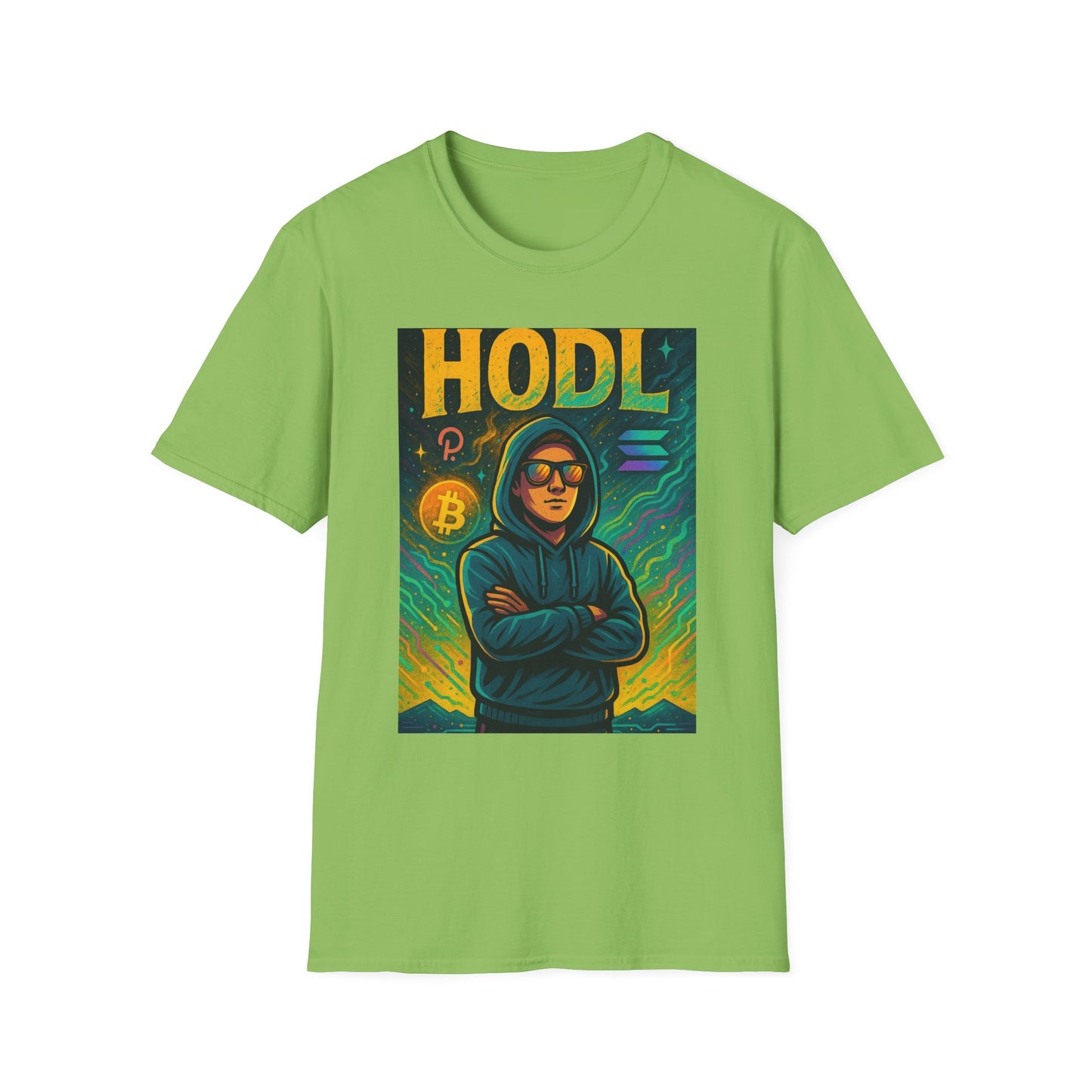 Unisex Crypto-HODL T-Shirt, Bitcoin Merch, Gift for Crypto Enthusiasts, Trendy Graphic Tee, Cool Crypto Apparel