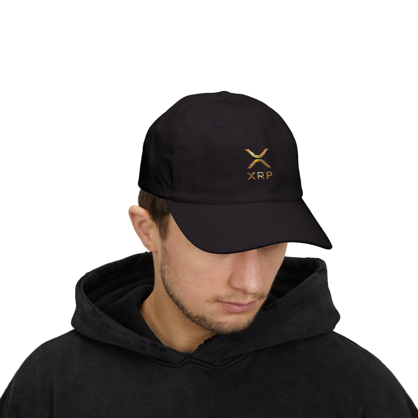 XRP Classic Dad Cap | Trendy Adjustable Hat for Crypto Lovers, Stylish Gift for Dad, Casual Fashion Accessory, Summer Cap, Unique Dad Hat
