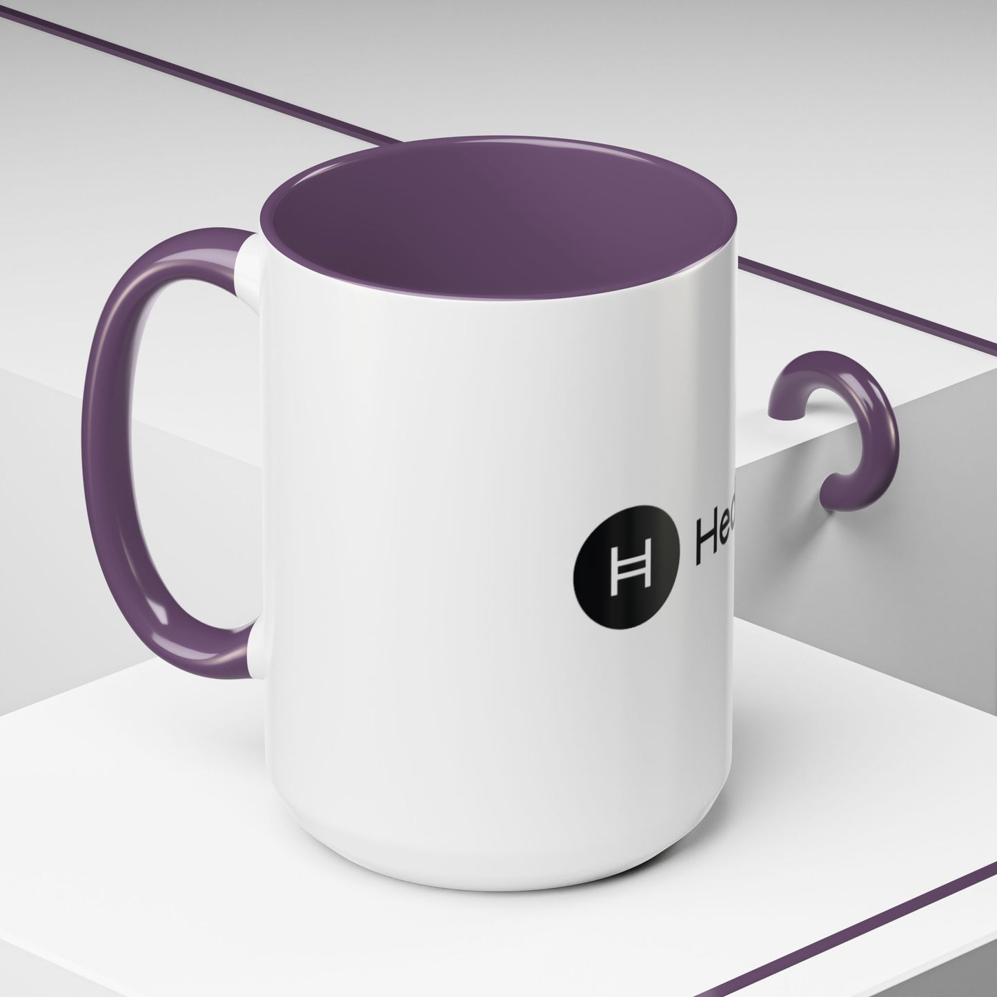 Hedera Stylish Accent Coffee Mug with Hedera Logo, Perfect Gift for Coffee Lovers, Office Use, Personalized Drinkware