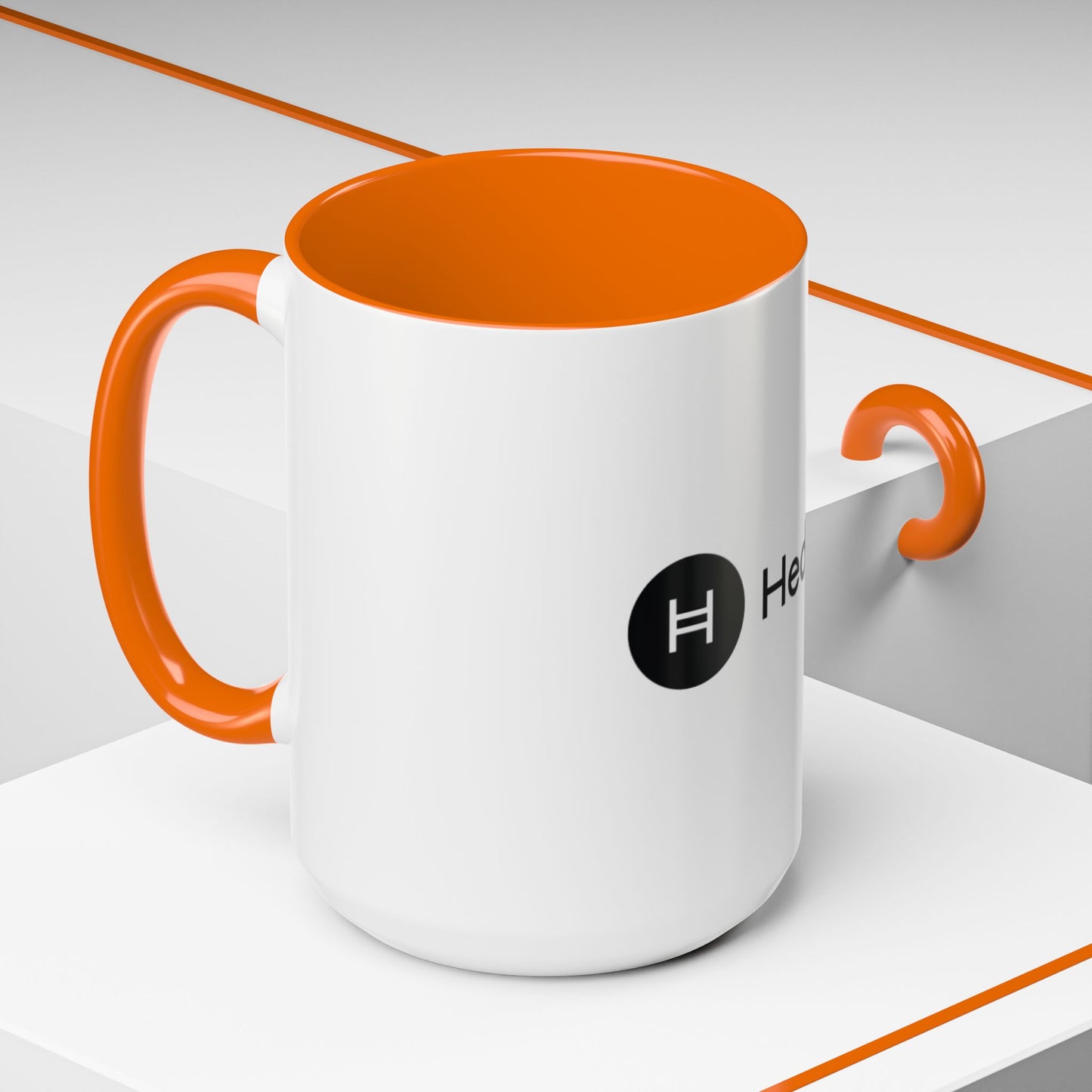 Hedera Stylish Accent Coffee Mug with Hedera Logo, Perfect Gift for Coffee Lovers, Office Use, Personalized Drinkware