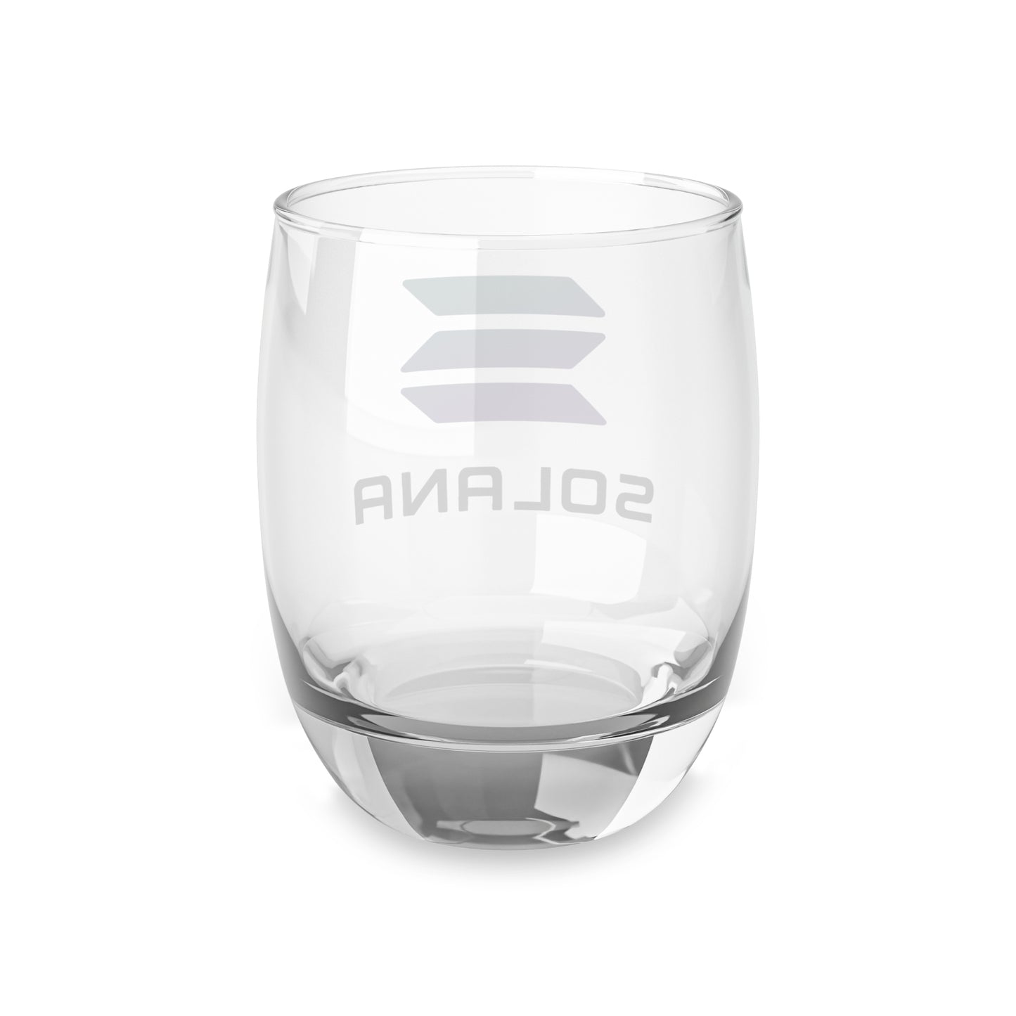 Solana Whiskey Glass | Custom Barware Gift | Unique Birthday Present | Home Decor | Liquor Glassware | Modern Design