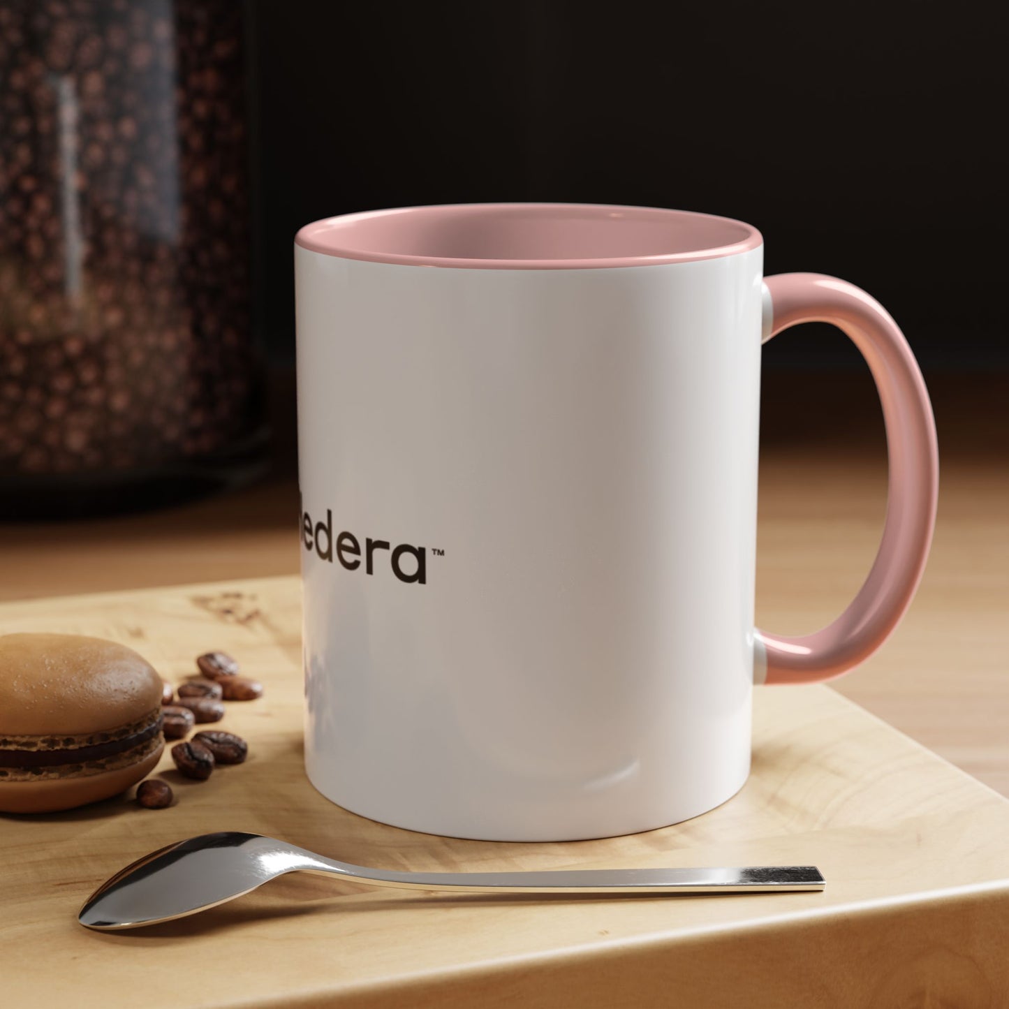 Hedera Stylish Accent Coffee Mug with Hedera Logo, Perfect Gift for Coffee Lovers, Office Use, Personalized Drinkware