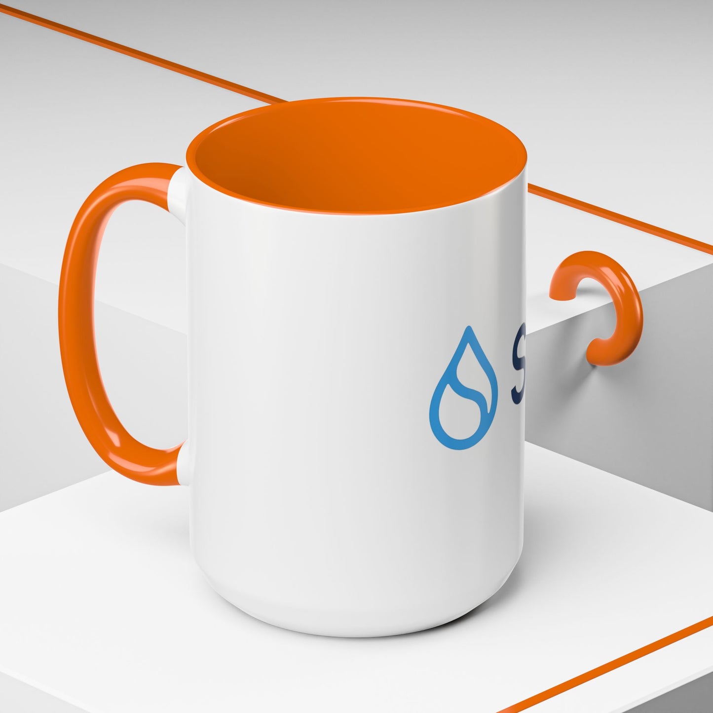 SUI Stylish Accent Coffee Mug - Unique Sui Logo Design, Perfect Gift for Coffee Lovers, Home, Office, or as a Fun Collectible