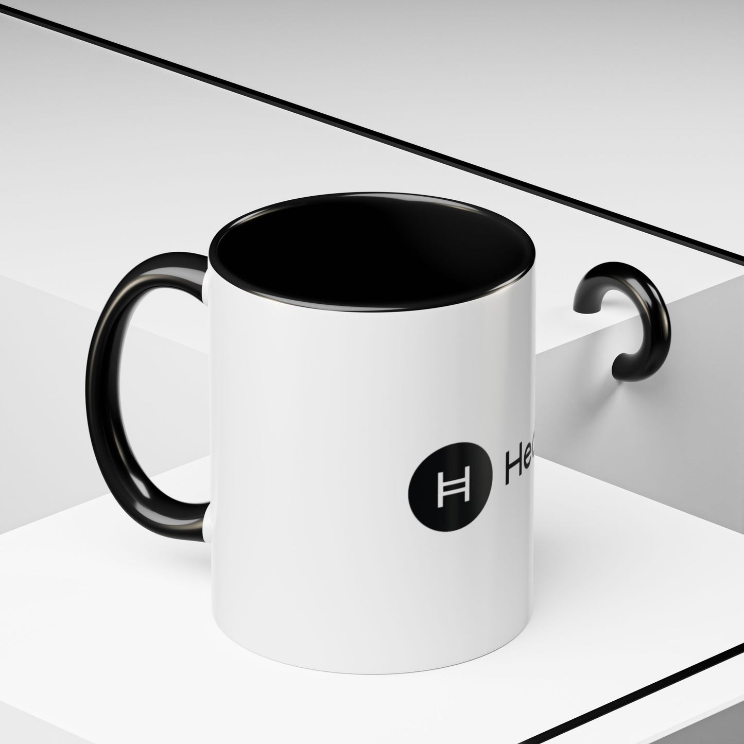 Hedera Stylish Accent Coffee Mug with Hedera Logo, Perfect Gift for Coffee Lovers, Office Use, Personalized Drinkware