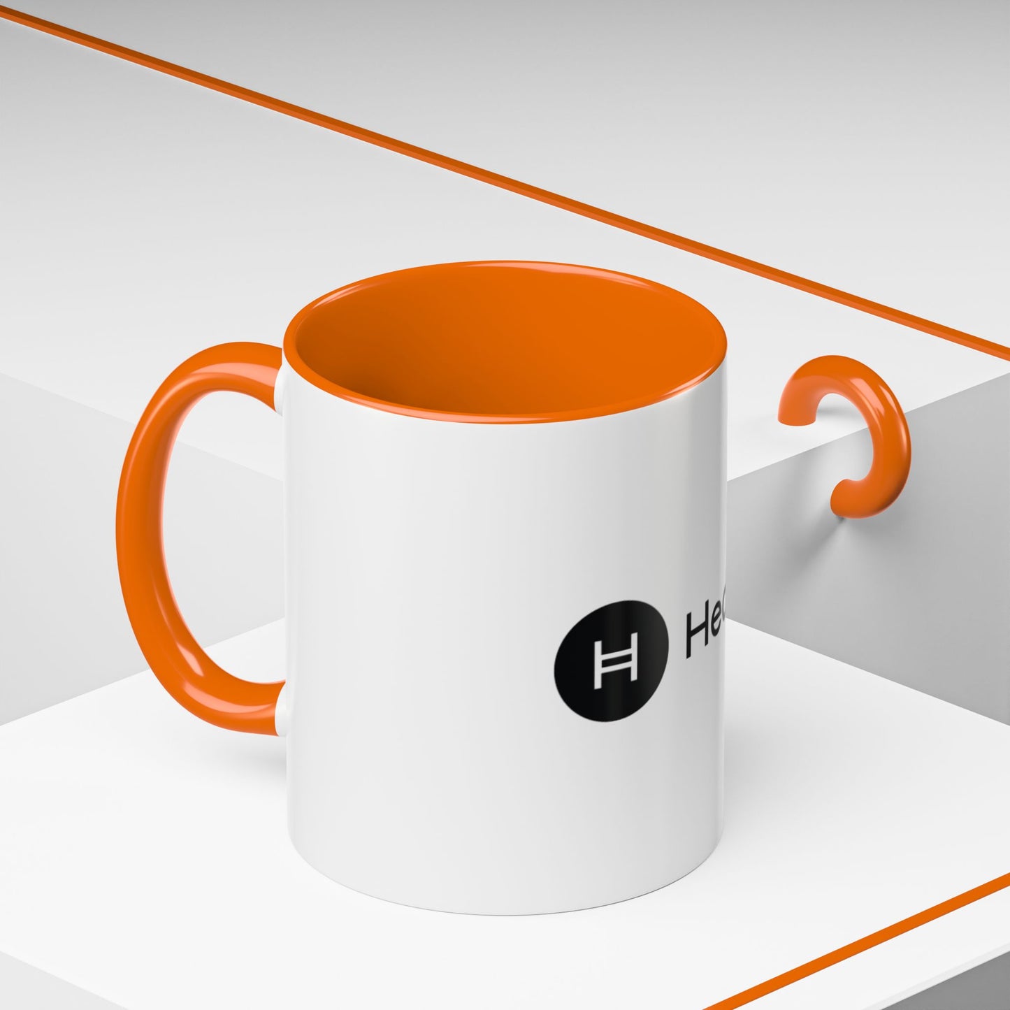 Hedera Stylish Accent Coffee Mug with Hedera Logo, Perfect Gift for Coffee Lovers, Office Use, Personalized Drinkware