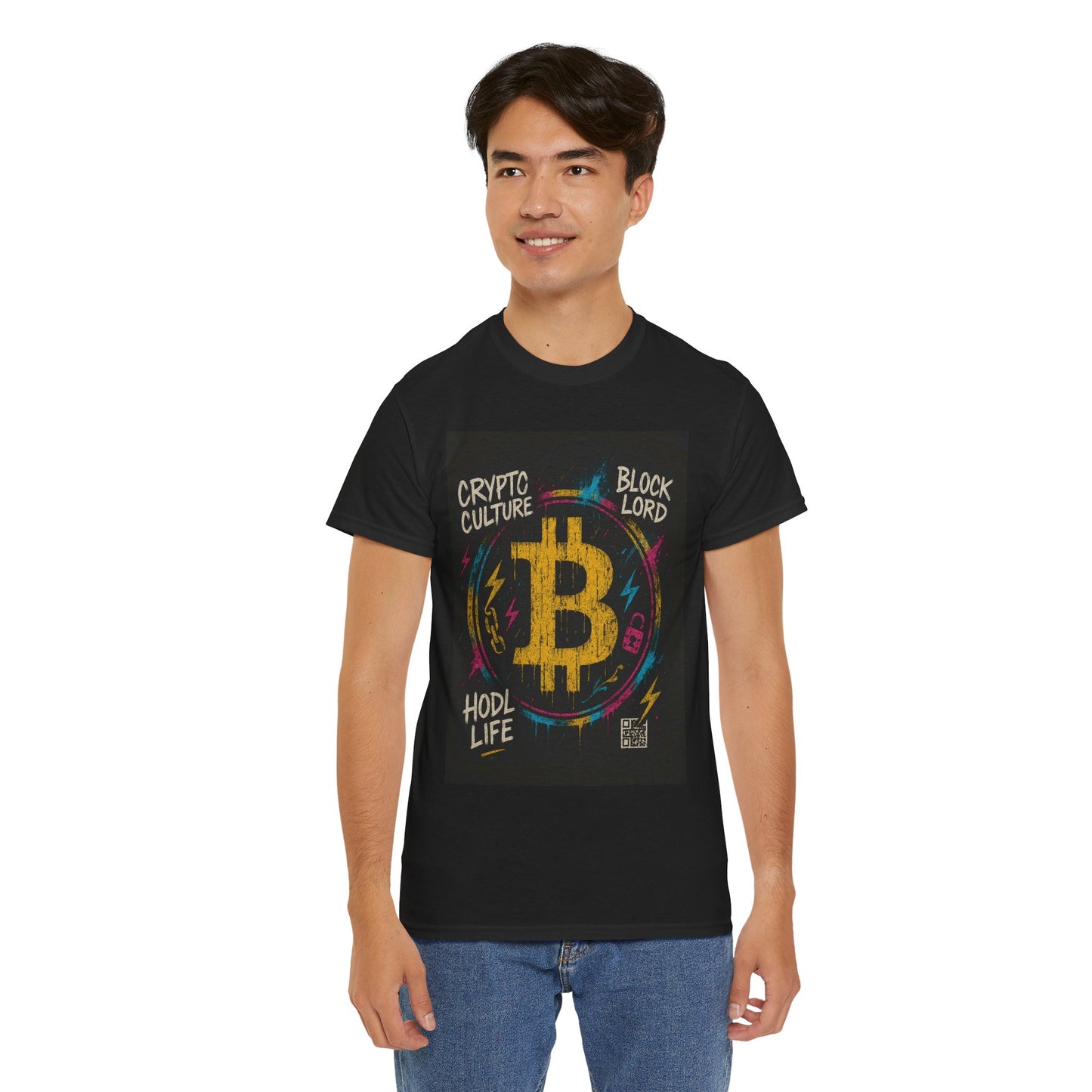 Cryptocurrency Vibes Unisex Tee - HODL Life, Crypto Culture, Block Lord, Bitcoin Merch, Gift for Crypto Enthusiasts