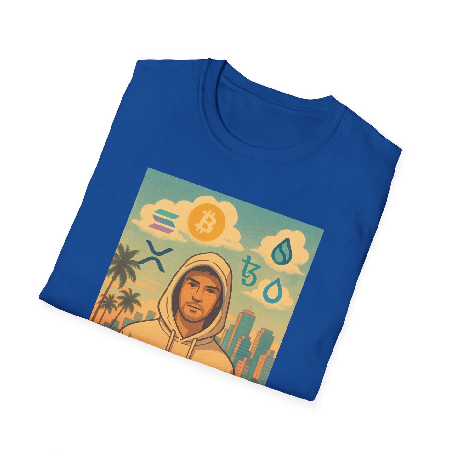 Crypto Bro Miami Unisex Softstyle T-Shirt