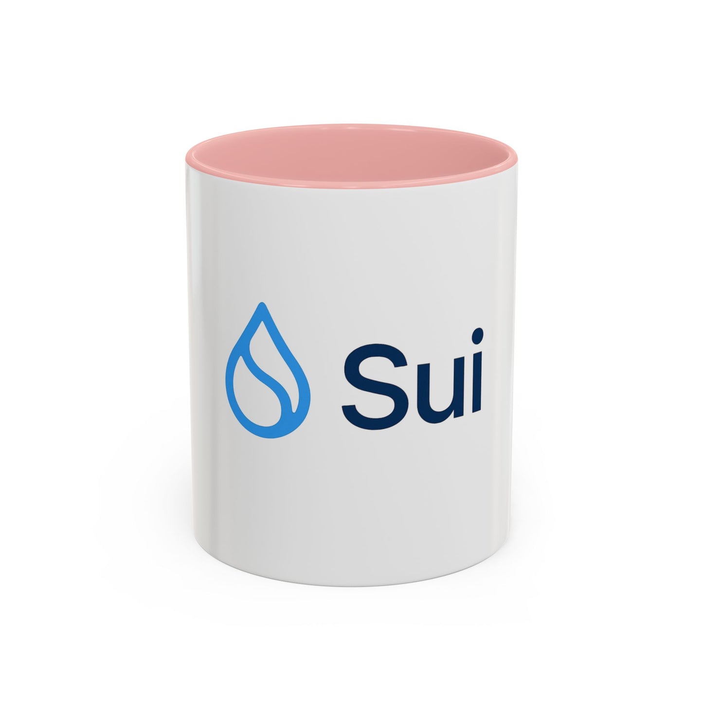 SUI Stylish Accent Coffee Mug - Unique Sui Logo Design, Perfect Gift for Coffee Lovers, Home, Office, or as a Fun Collectible