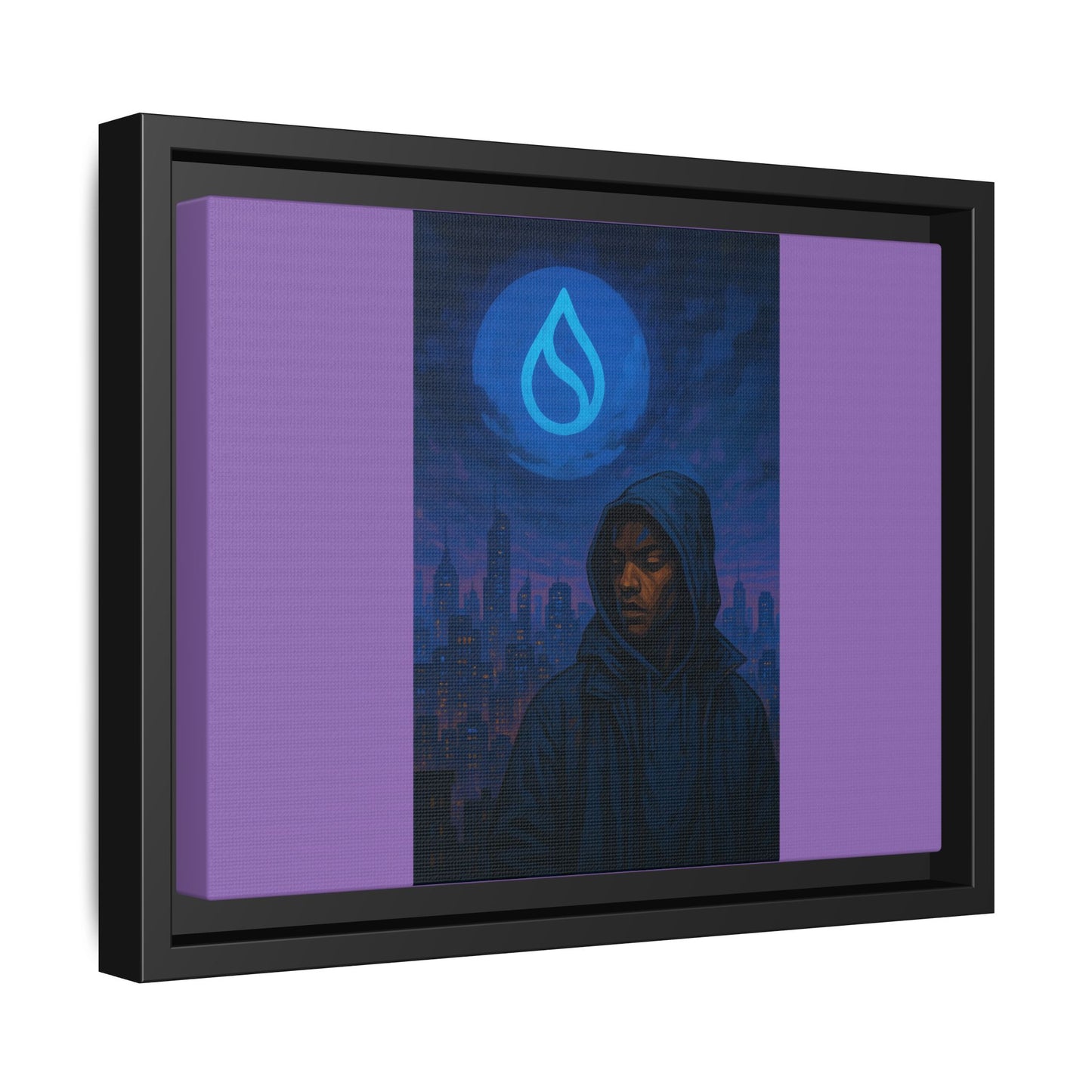 SUI Framed Art Print, Urban Vibe Wall Decor, Perfect for Home, Gift for Art Lovers, Cityscape Art, Unique Home Accent