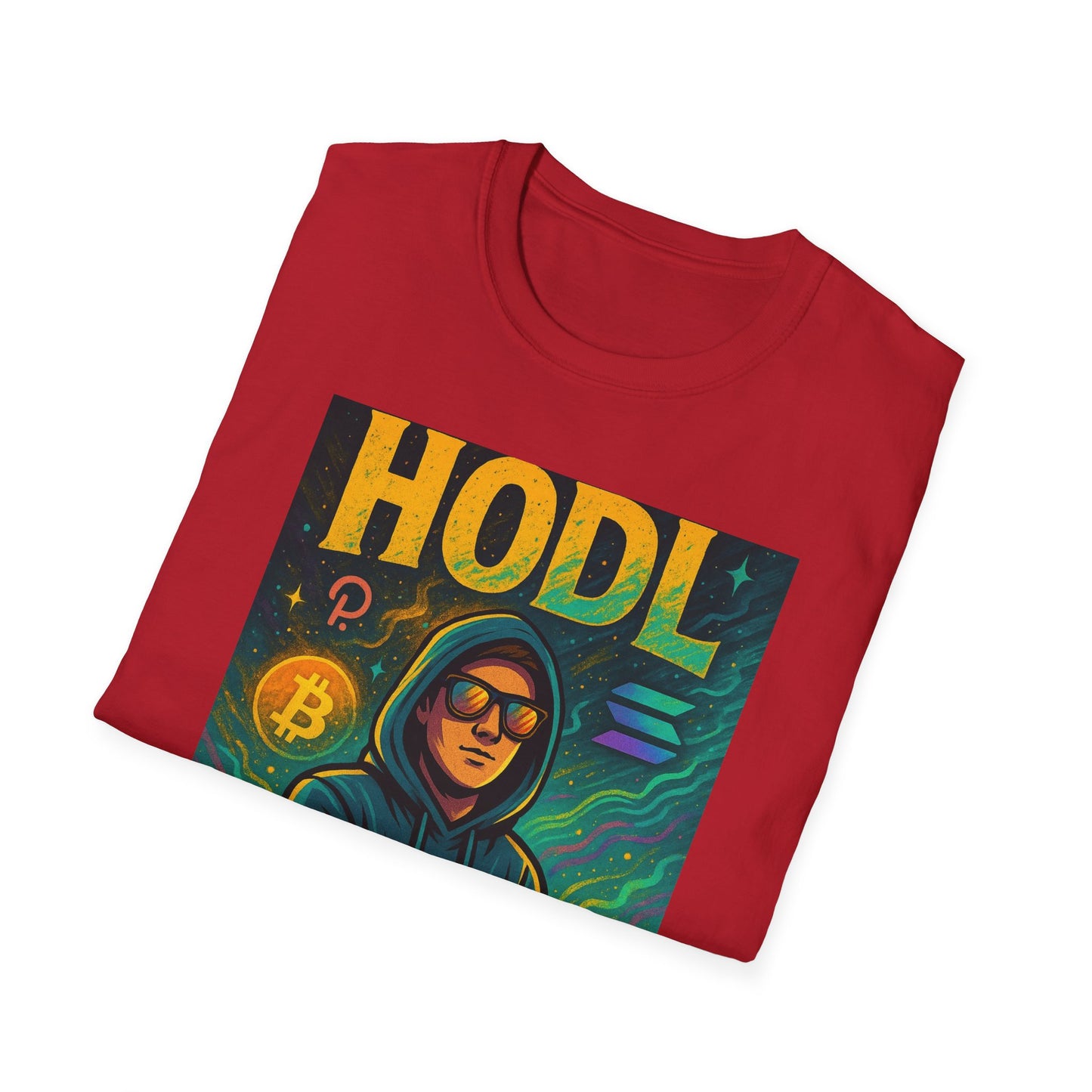 Unisex Crypto-HODL T-Shirt, Bitcoin Merch, Gift for Crypto Enthusiasts, Trendy Graphic Tee, Cool Crypto Apparel