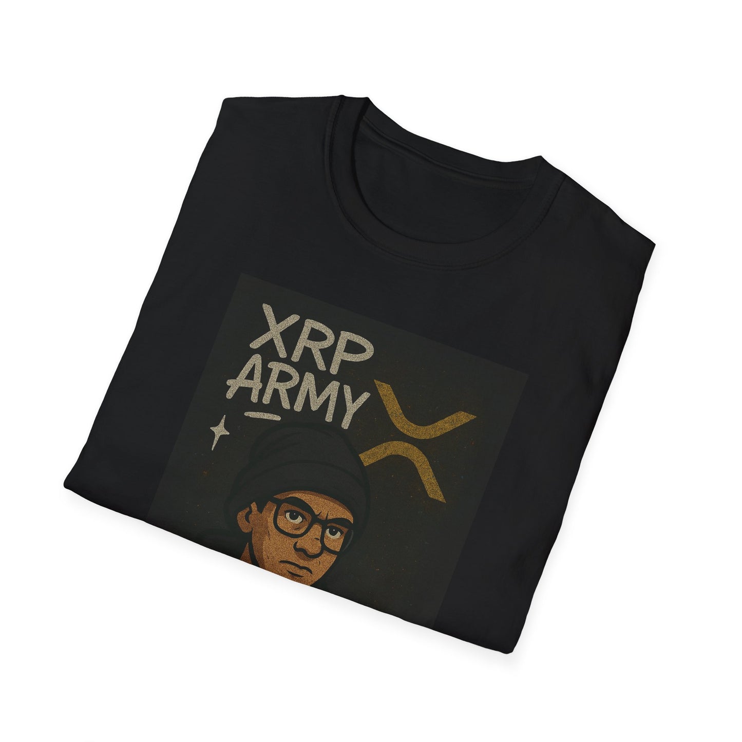 XRP Army Unisex Softstyle T-Shirt, Crypto Fashion Tee, Gift for Cryptocurrency Enthusiasts, Blockchain Apparel, Trendy Casual Wear